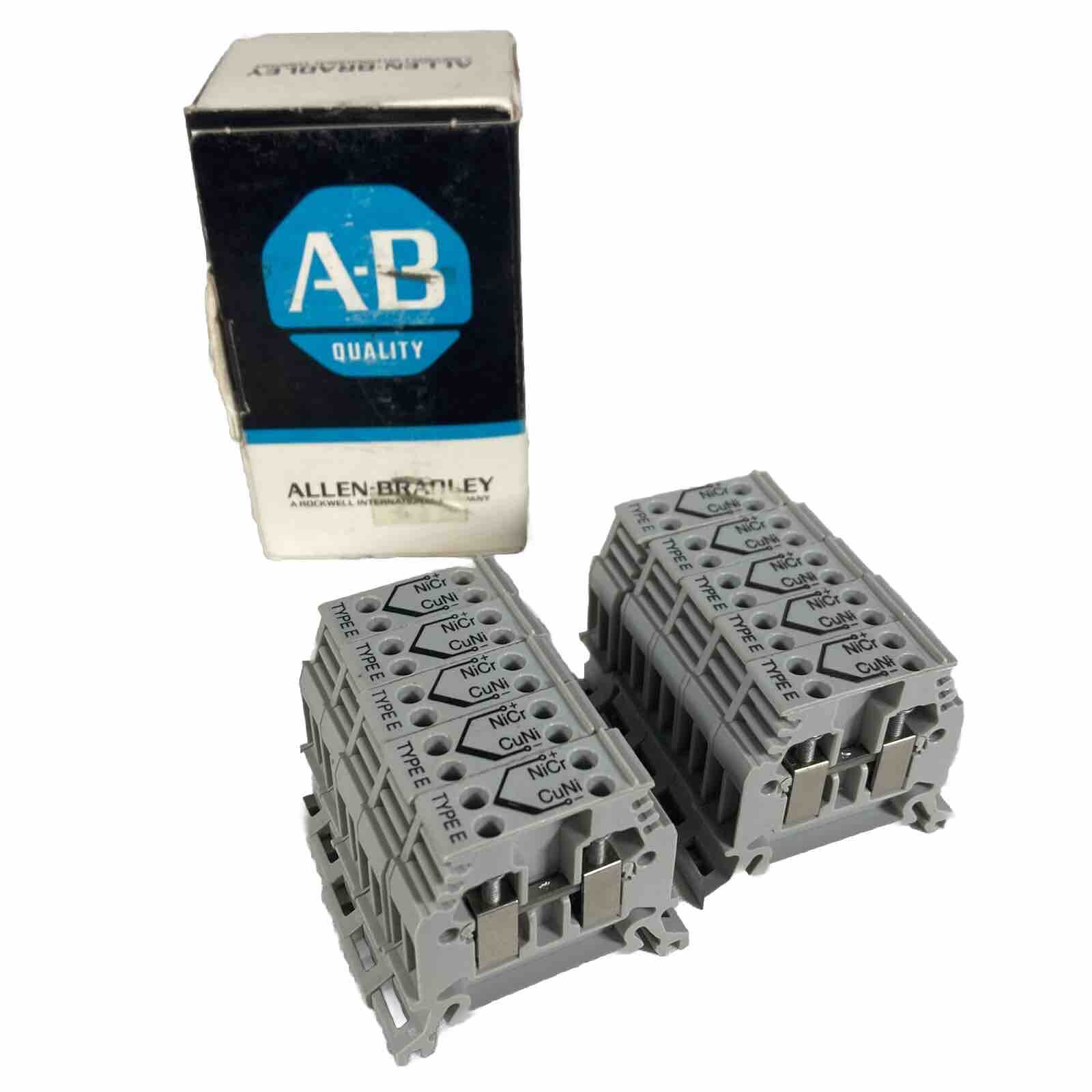 Allen Bradley 1492-WTC3E Thermocouple Blocks 1492WTC3E (Pack of 10)