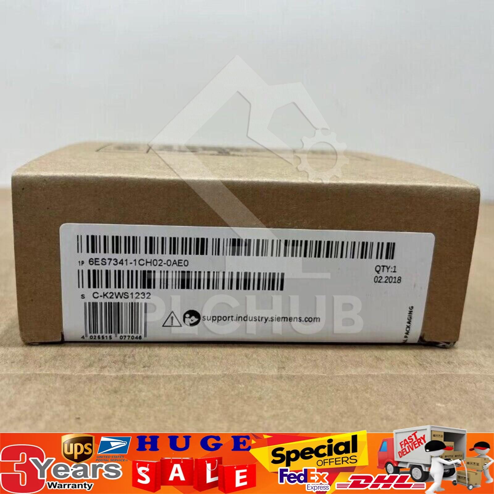 1PC NEW IN BOX Siemens 6ES7341-1CH02-0AE0 6ES7 341-1CH02-0AE0 Fast Ship