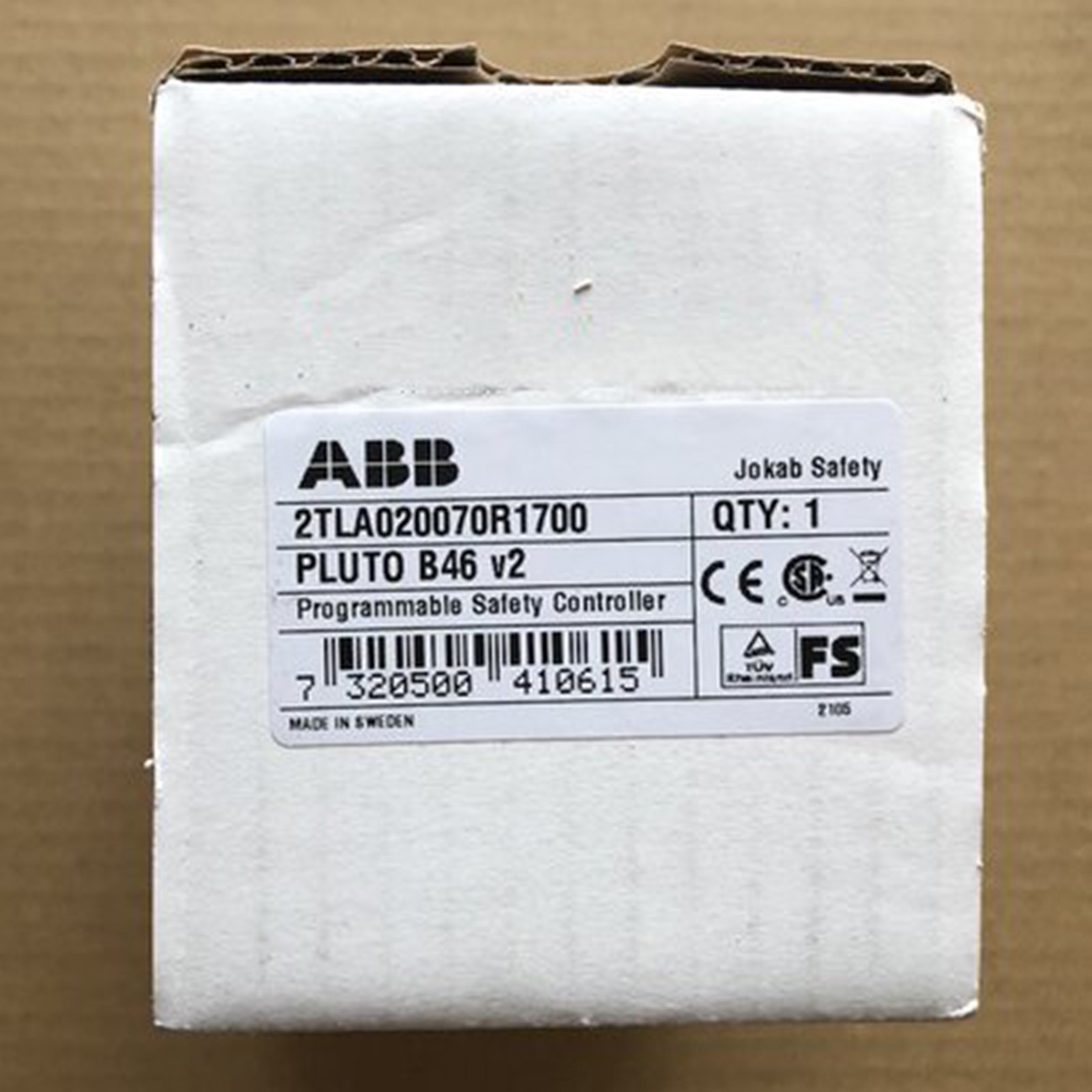 1piece new abb 2TLA020070R1700 Programmable Safety Controlle ship DHL