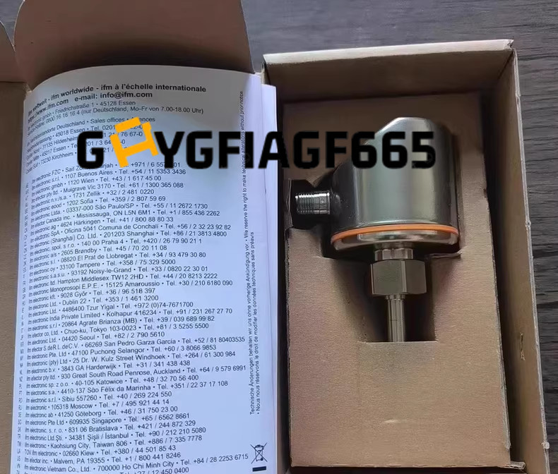 IFM SI5000 SID10ABBFPKG/US-100 FLOW MONITOR NEW IN BOX SHIP BY DHL/FEDEX/UPS
