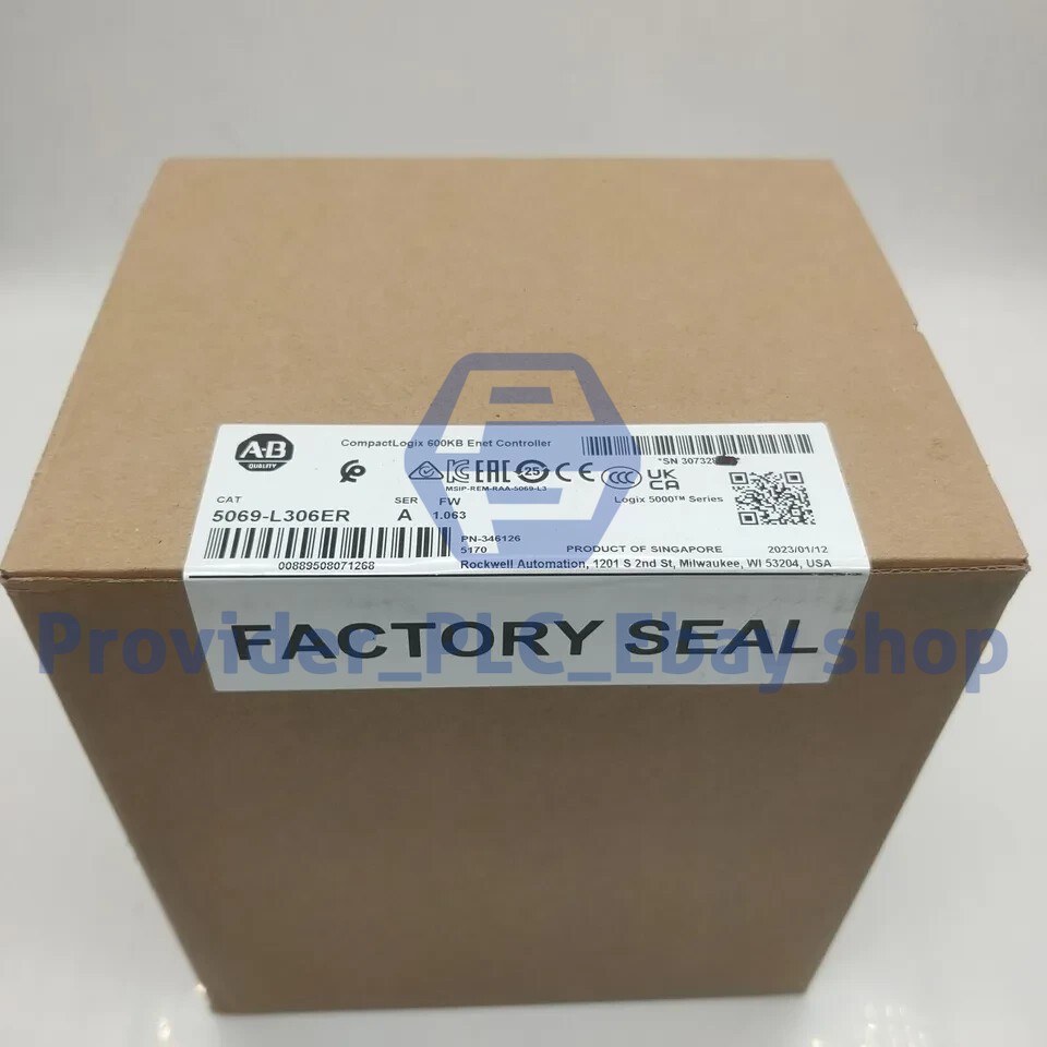 Allen Bradley 5069-L306ER 600KB Enet Controller New Sealed 5069L306ER