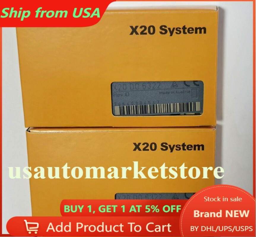 US Free TAX 1pcs B&R PLC Module X20DO6322