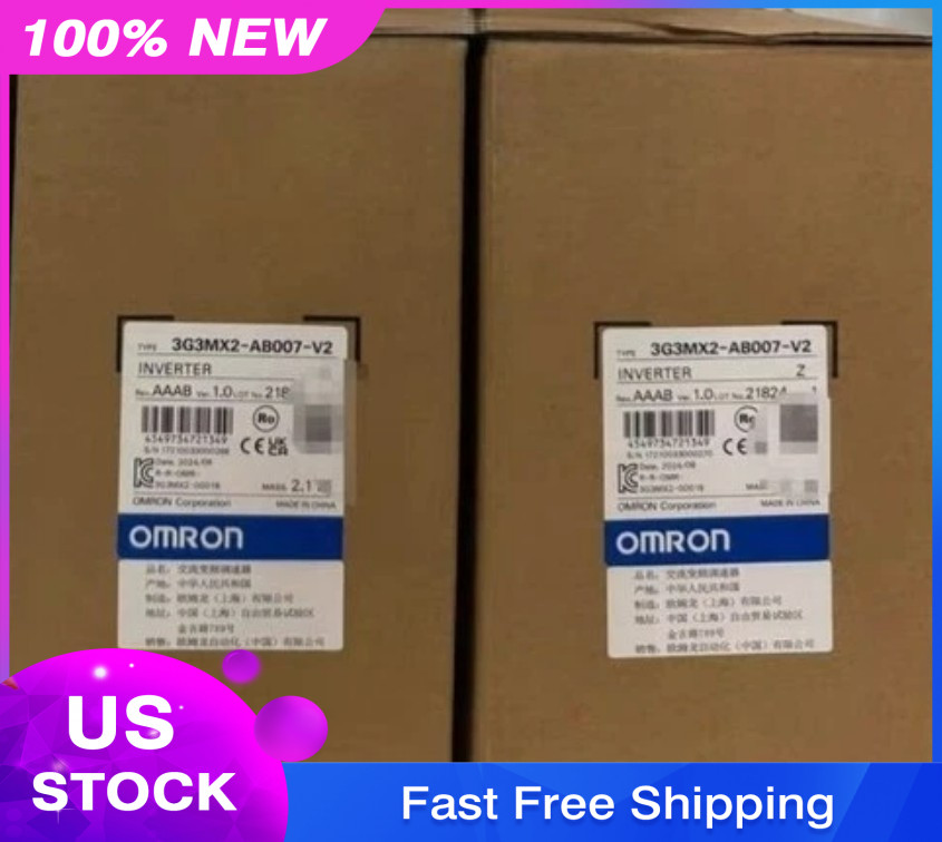 Original Omron 3G3MX2-AB007-V2 Replace 3G3MX2-AB007-ZV1 Inverter Unit Module