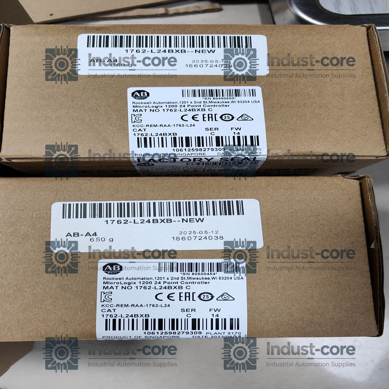 New 1762-L24BXB 24 Point Controller