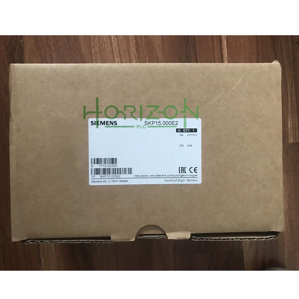 Siemens SKP15.000E2 Actuators New One Expedited Shipping
