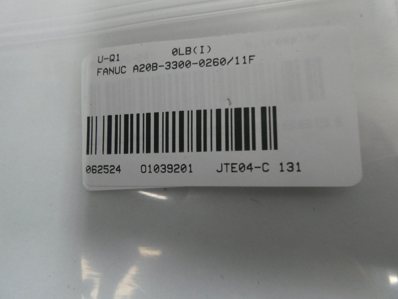 Fanuc A20B-3300-0260 Control Mmx Cpu Module Board