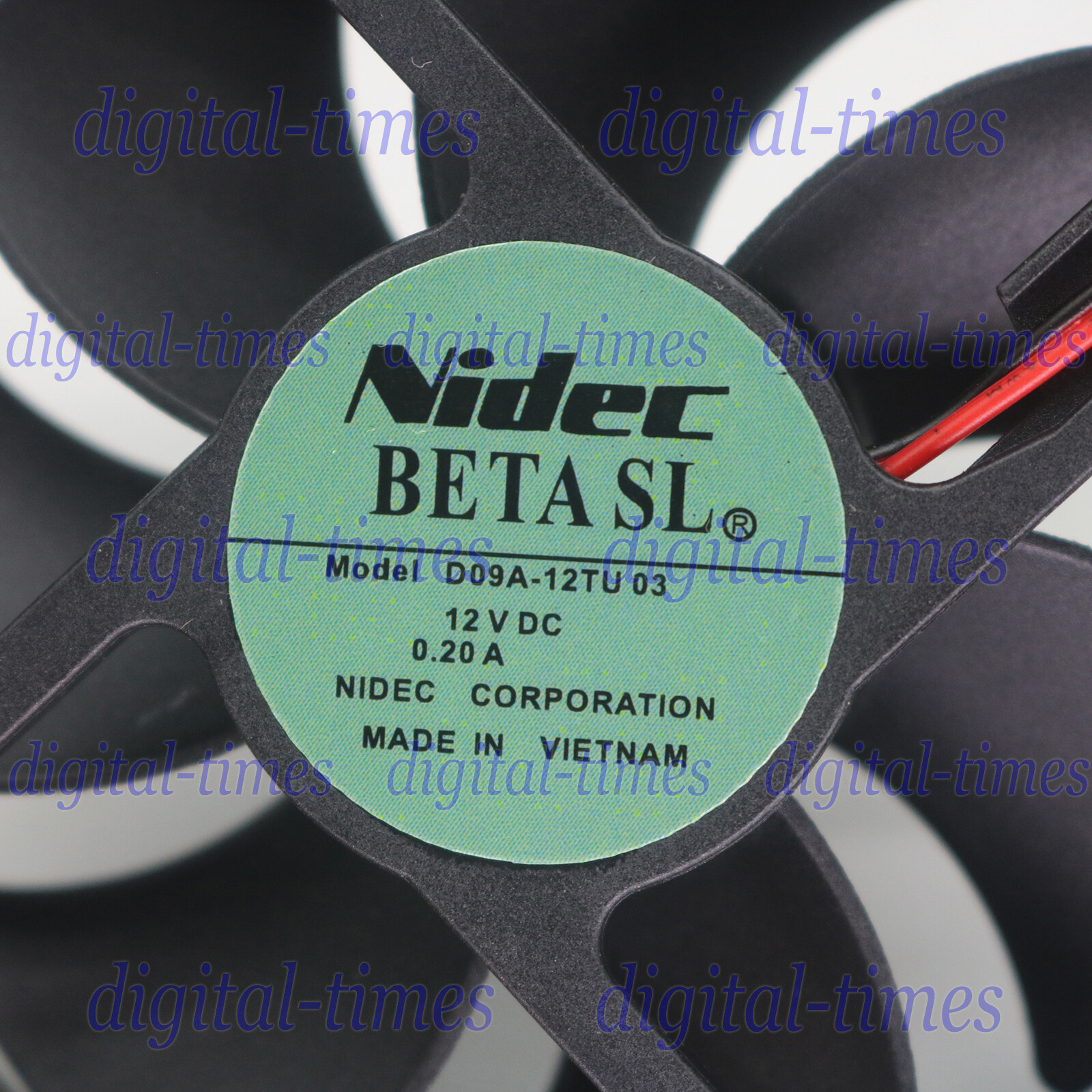 New Nidec D09A-12TU 03 12V 0.2A 9025 9cm Inverter Chassis Cooling Industrial Fan