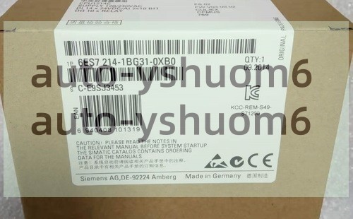 1PC Siemens 6ES7 214-1BG31-0XB0 6ES7214-1BG31-0XB0 Model PLC New In Box