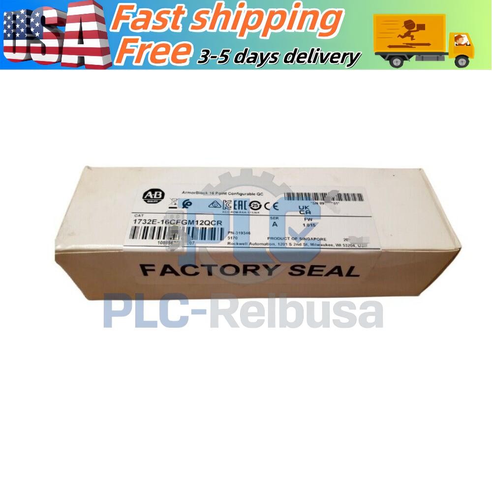 AB 1732E-16CFGM12QCR Allen-Bradley Armor Block Factory Sealed Box US Free Tax