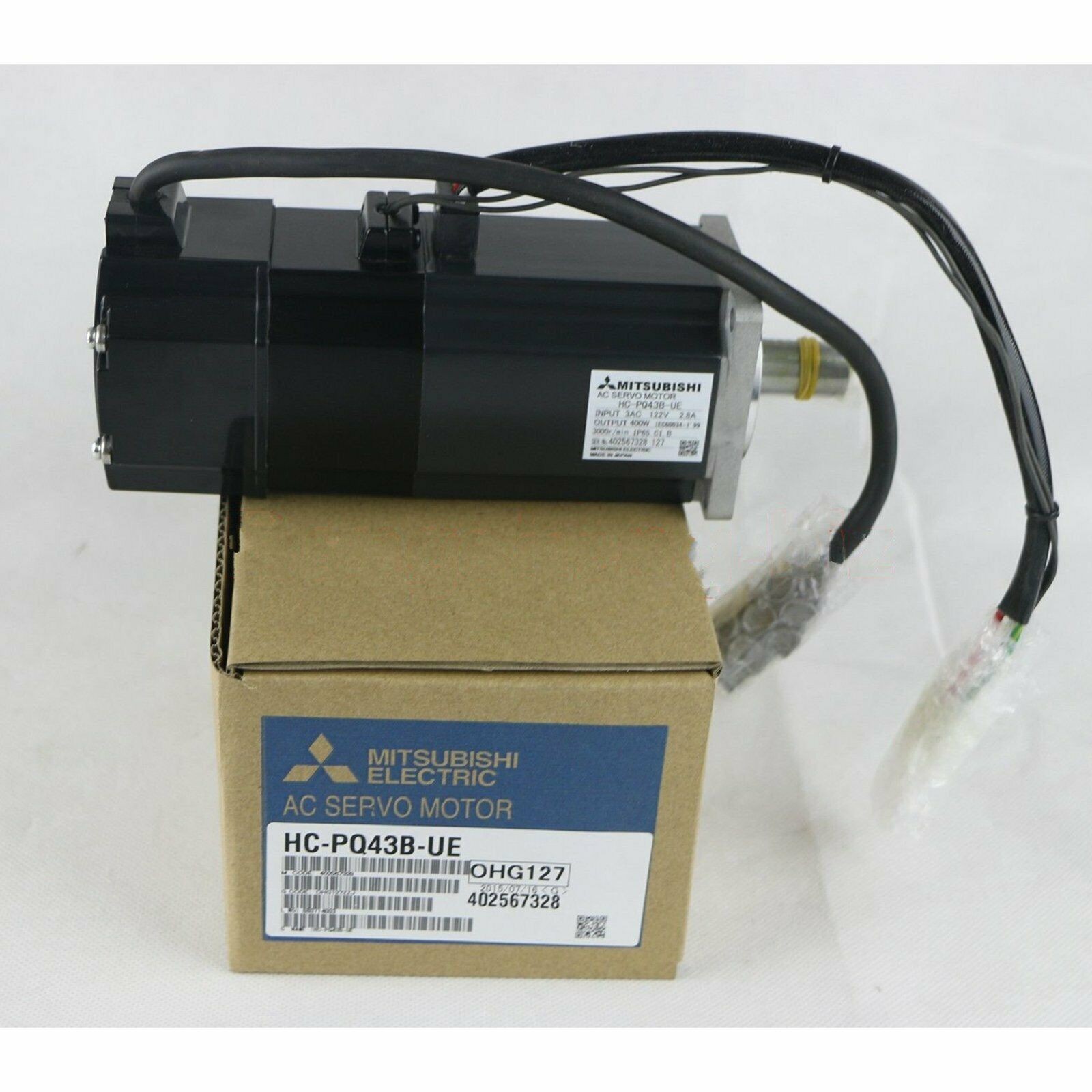 NEW MITSUBISHI AC Servo Motor HC-PQ43B-UE HC PQ43B UE 1 year warranty