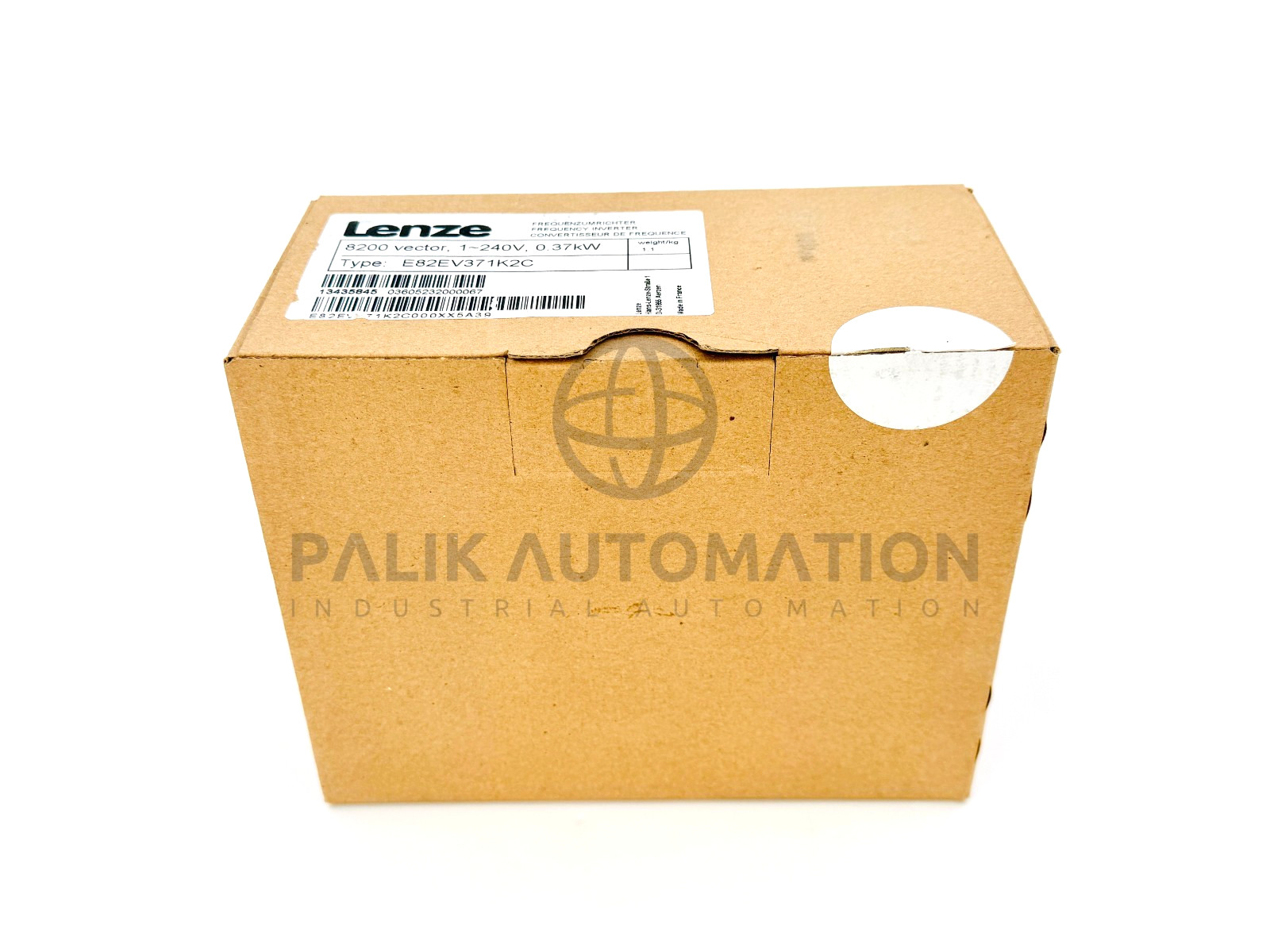 LENZE E82EV371K2C E82EV371_2C INVERTER 8200 SERIES 0.37kW 13435845 NEW