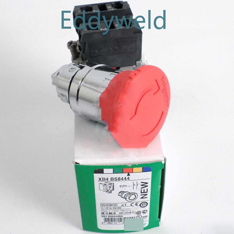 one new Schneider emergency stop button switch XB4BS8444 Fast Ship