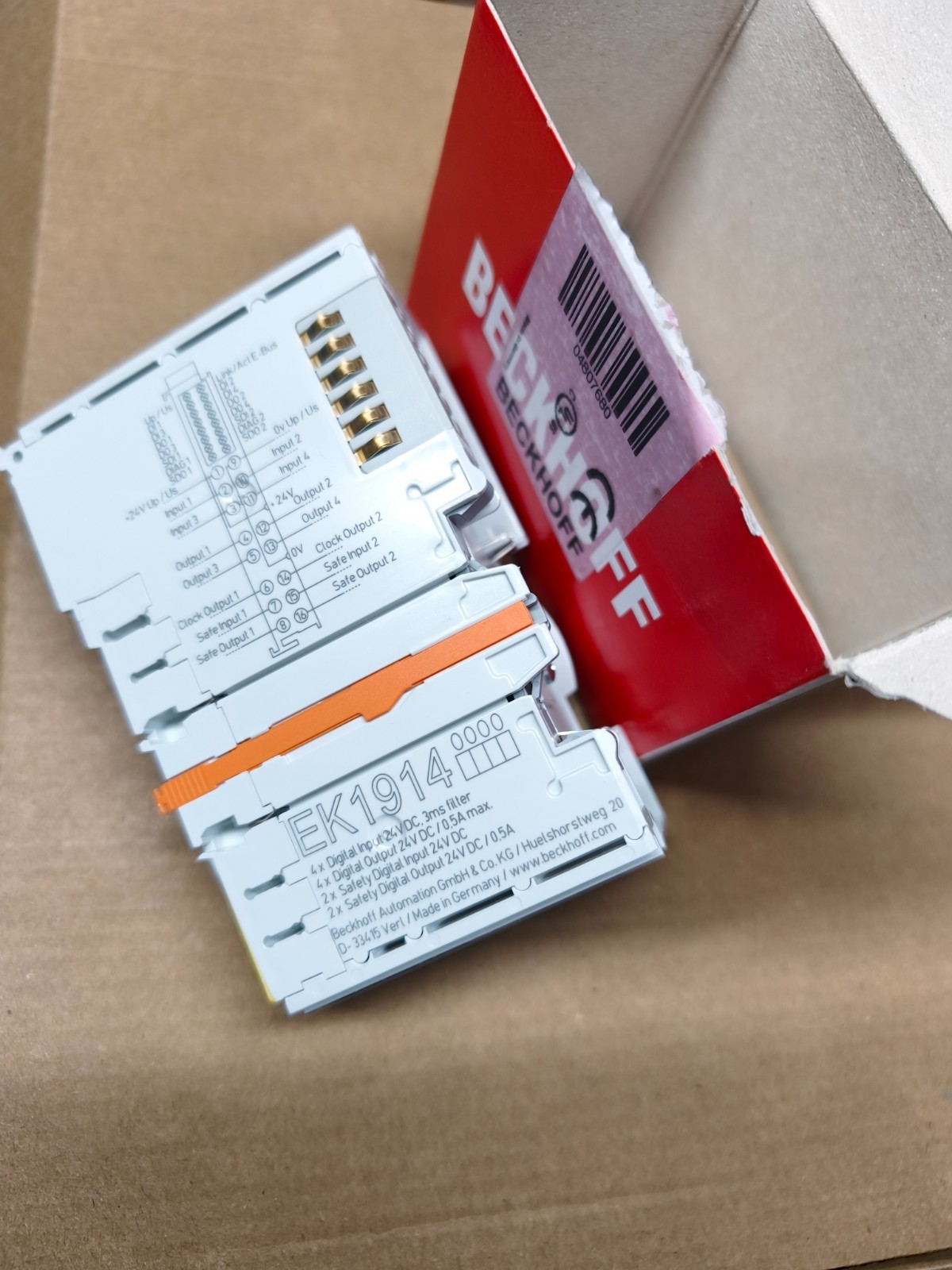PLC card beckhoff ek1914