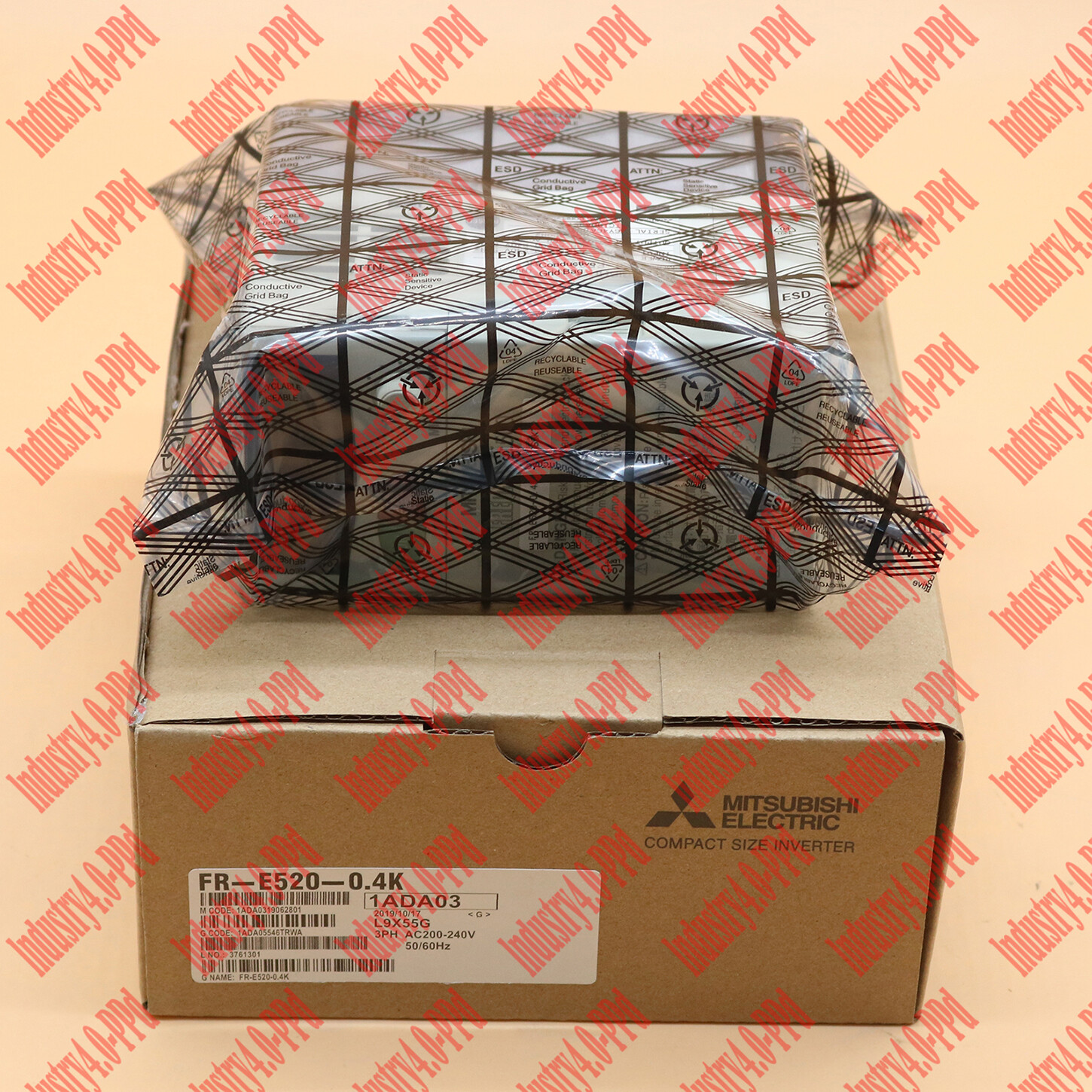 NEW MITSUBISHI Inverter E500 Series FR-E520-0.4K 220V / 0.4KW FREE SHIPPING#XR
