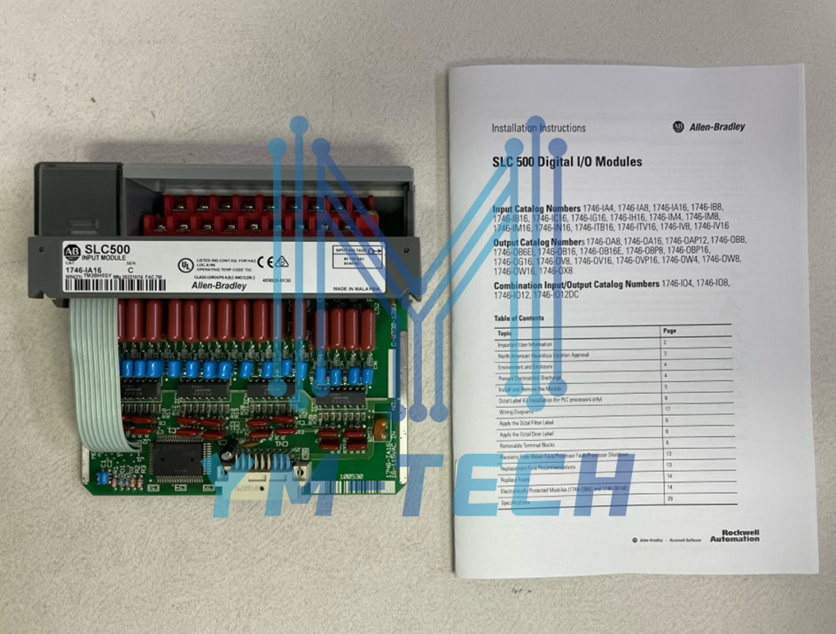1PCS NEW Allen-Bradley 1746-IA16 Ser C SLC 500 Input Module fast shipping