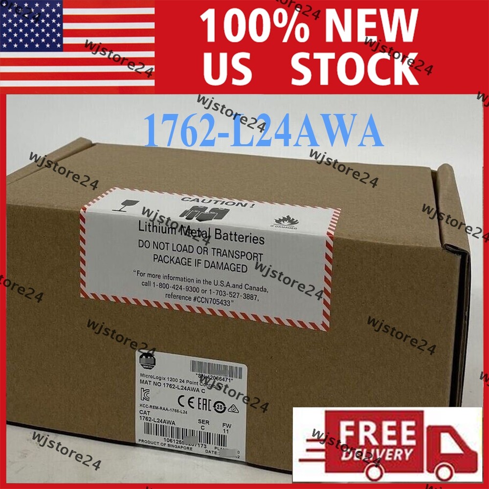 NEW PLC 1762-L24AWA / C AB MicroLogix 1200 24 Point Controller 1762 L24AWA
