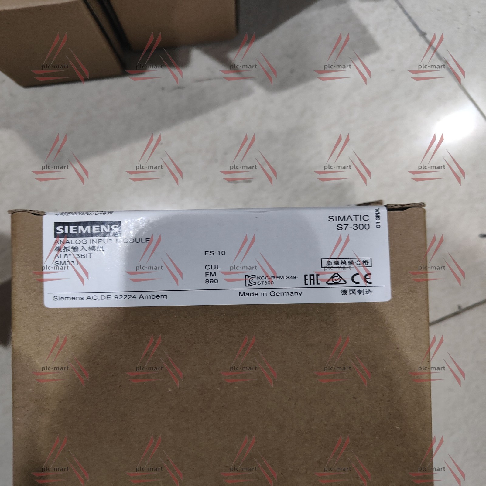 1PC NEW Siemens 6ES7331-1KF01-0AB0 1 Year warranty