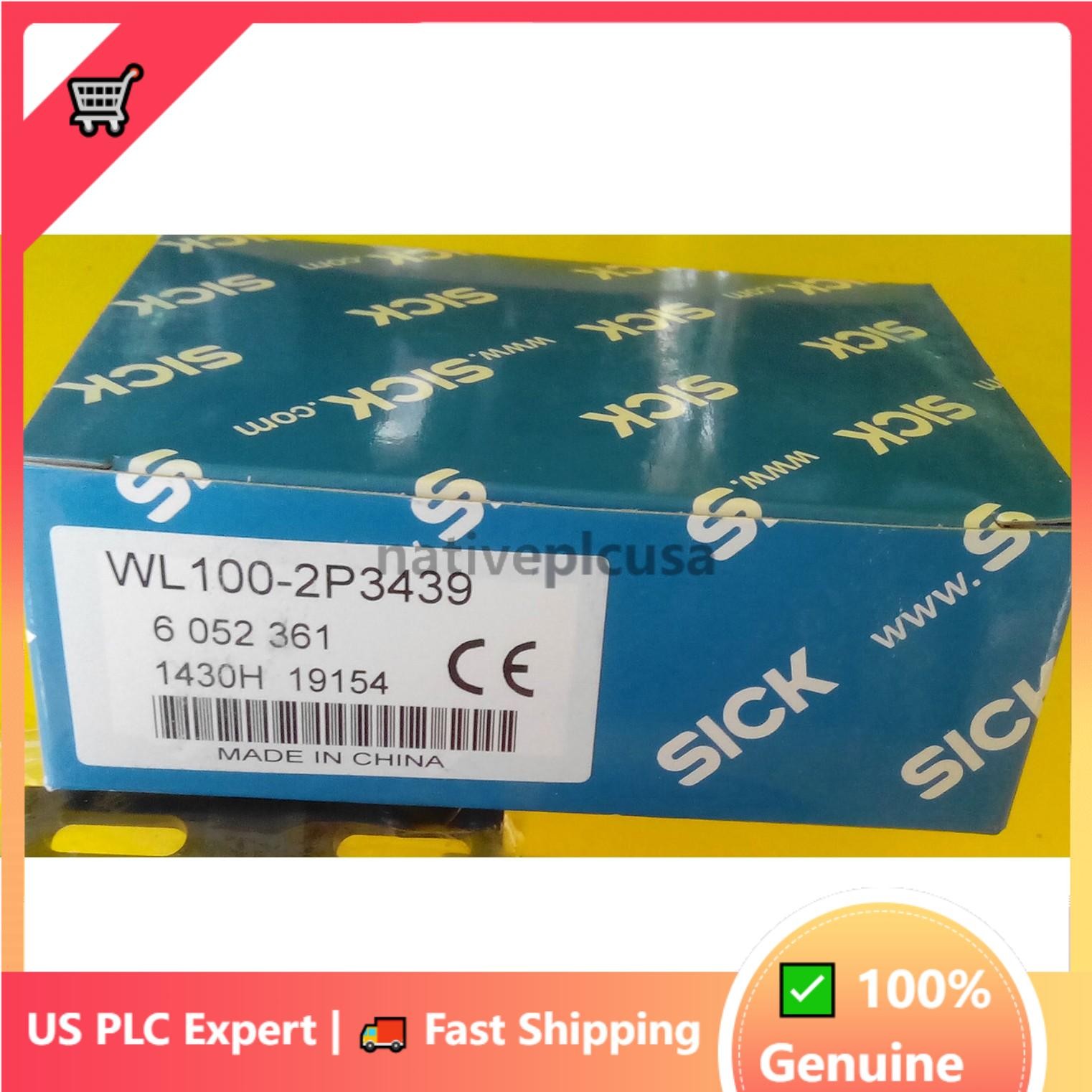 1PC NEW SICK WL100-2P3439 Photoelectric Sensor FREE SHIPPING