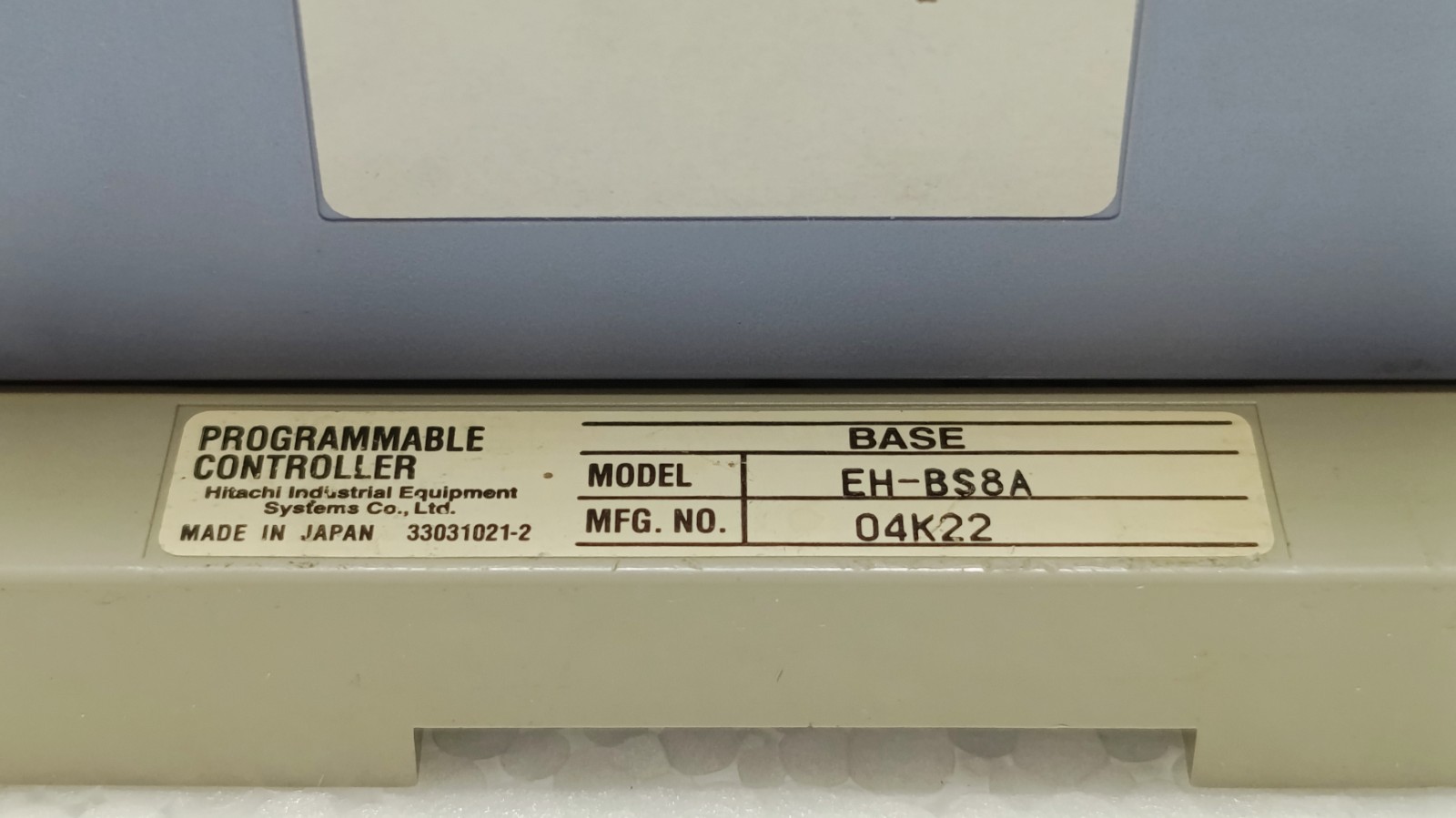 Hitachi EH-150 PLC: EH-CPU516 EH-PSD EH-BS8A XD16 YTP16 AX44 LNK System