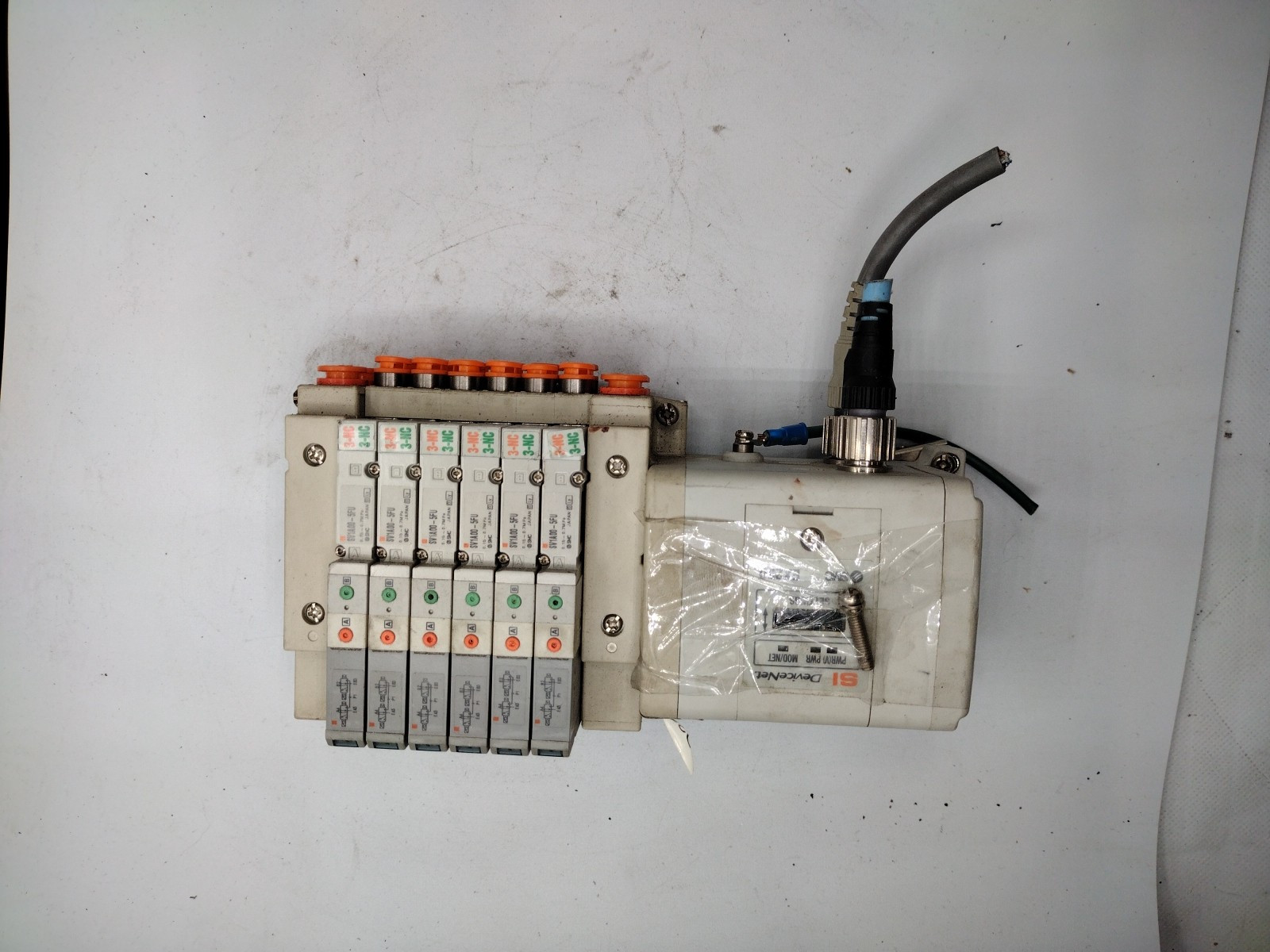 SMC EX250-SDN1 SI Unit DeviceNet Manifold, 24V DC
