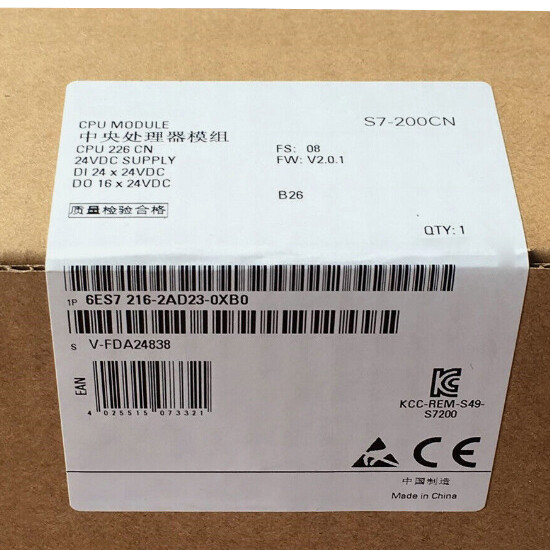 1PC NEW Siemens 6ES7216-2AD23-0XB0 6ES7 216-2AD23-0XB0 Fast Delivery