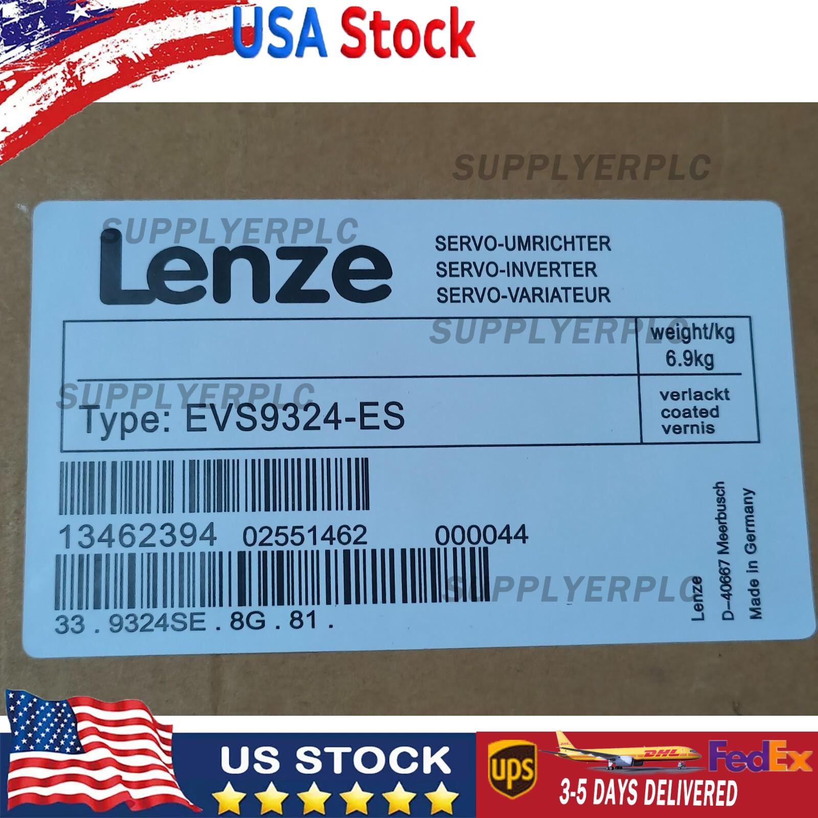 New Lenze EVS9324-ES Servo Inverter EVS9324-ES