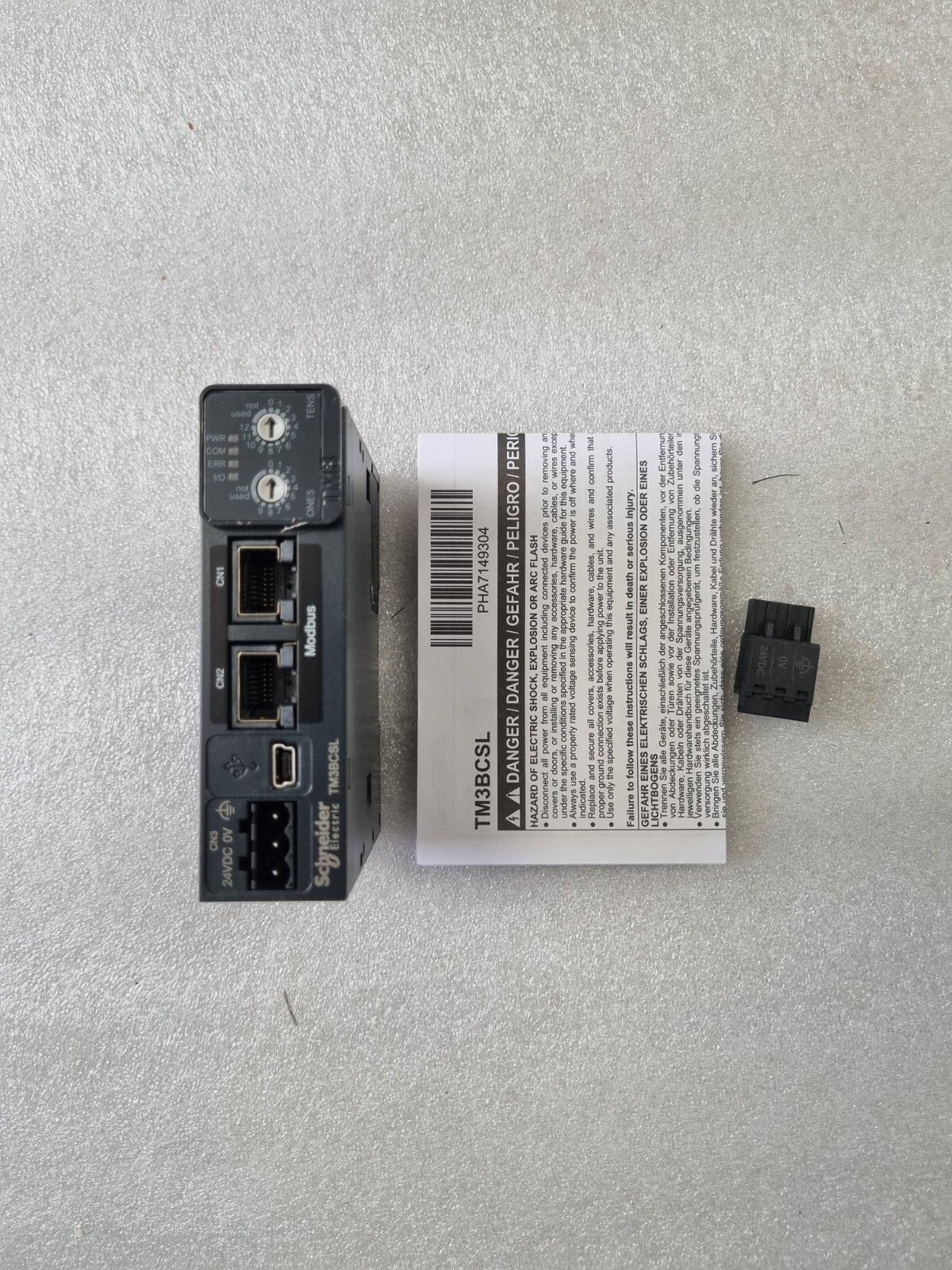 SCHNEIDER ELECTRIC MODICON TM3BCSL BUS COUPLER MODULE FREE FAST SHIP