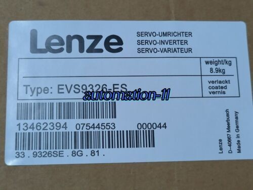EVS9326-ES NEW LENZE EVS9326ES SERVO INVERTER