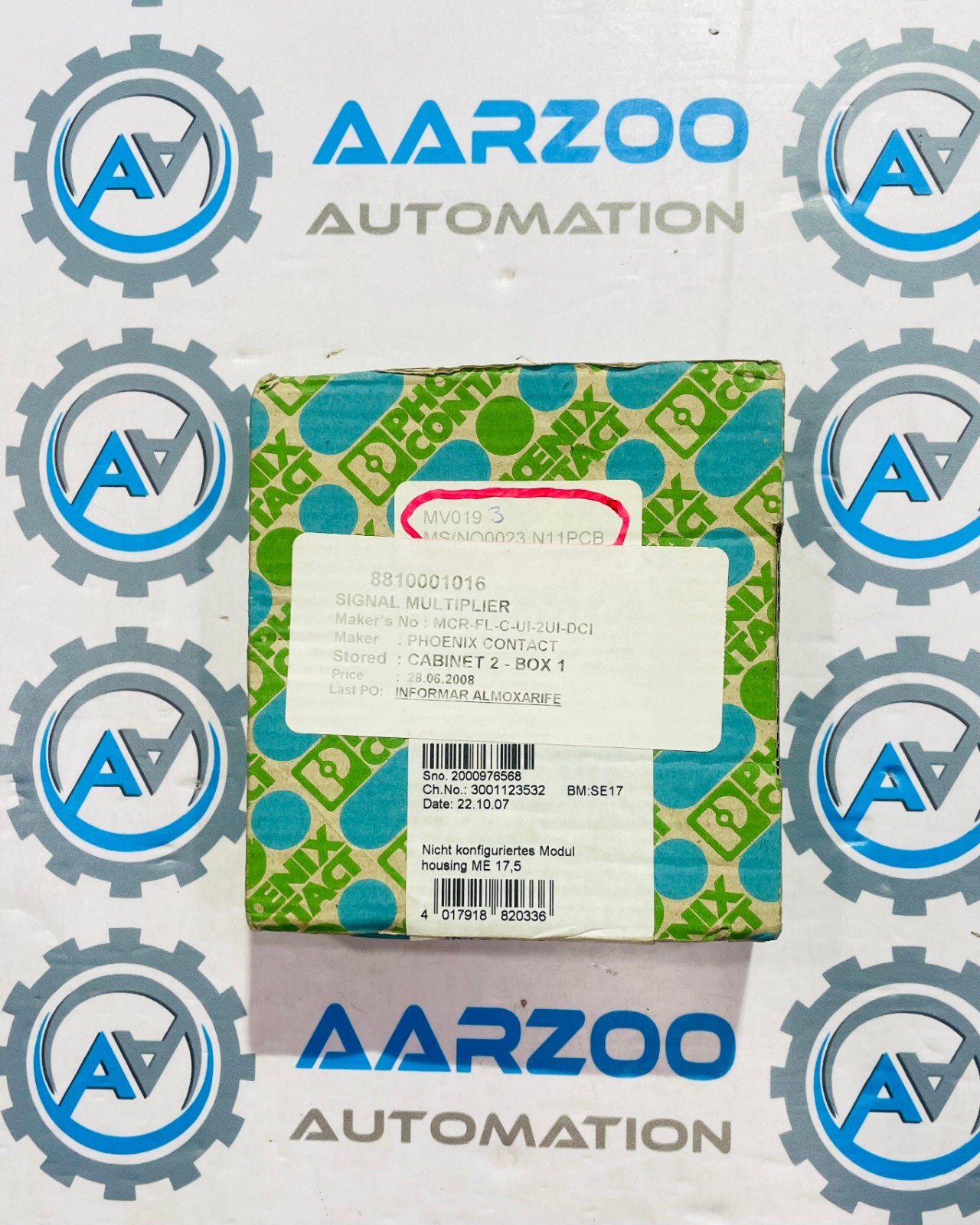 PHOENIX CONTACT 2814867 MCR-FL-C-UI-2UI-DCI-NC SIGNAL CONDITIONER