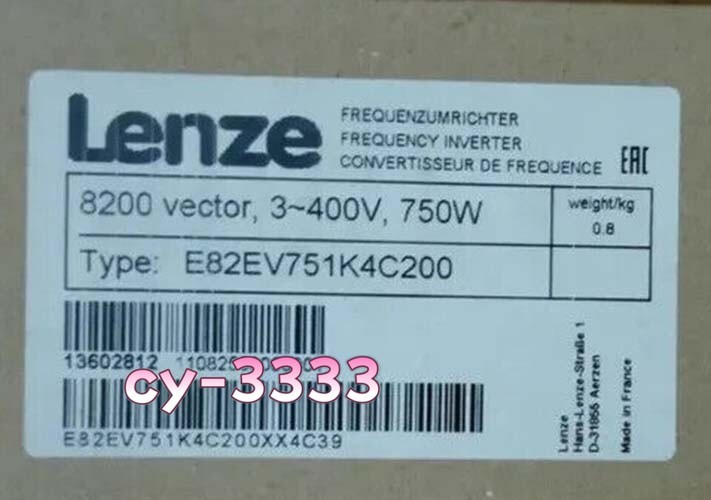 1 PCS NEW E82EV751-4C200 3Ph New Lenze 075KW 0-400V 24AMP E82EV751K4C200