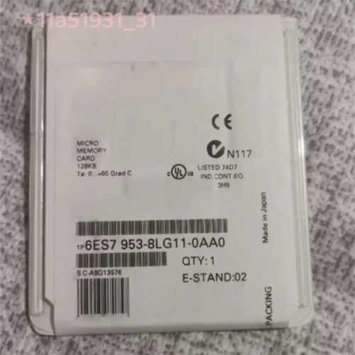 1PCS NEW SIEMENS 6ES7953-8LG11-0AA0 6ES7 953-8LG11-0AA0 memory card