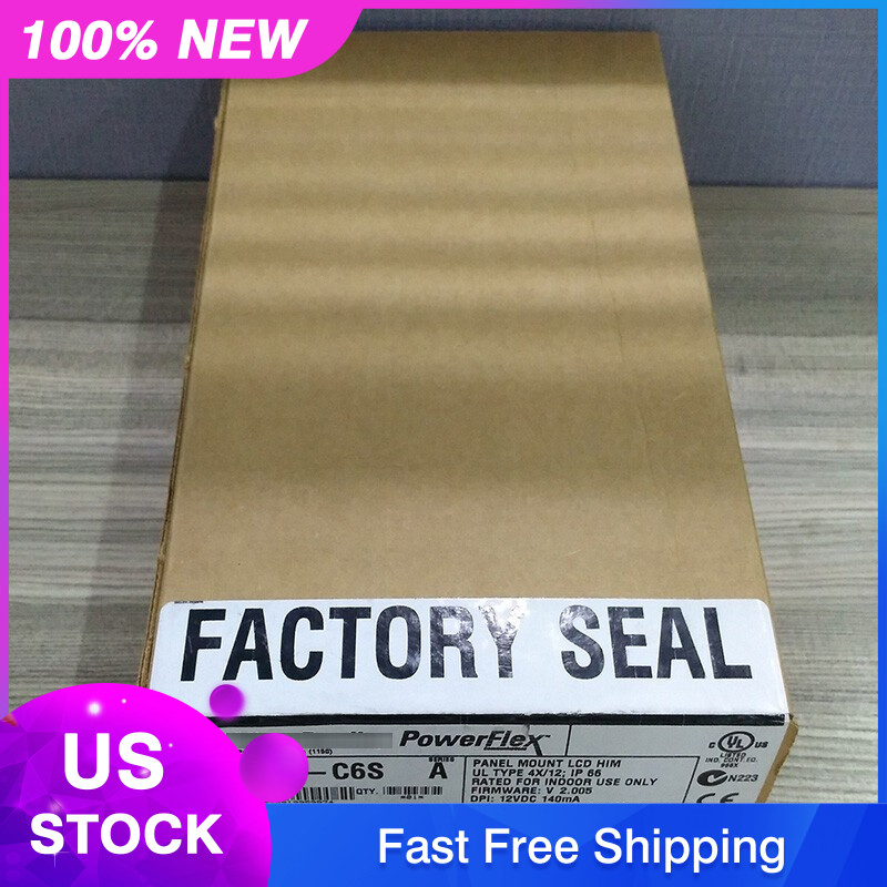 20-HIM-C6S Panel Mount LCD Motor Control 20HIMC6S New Allen-Bradley US Free Tax