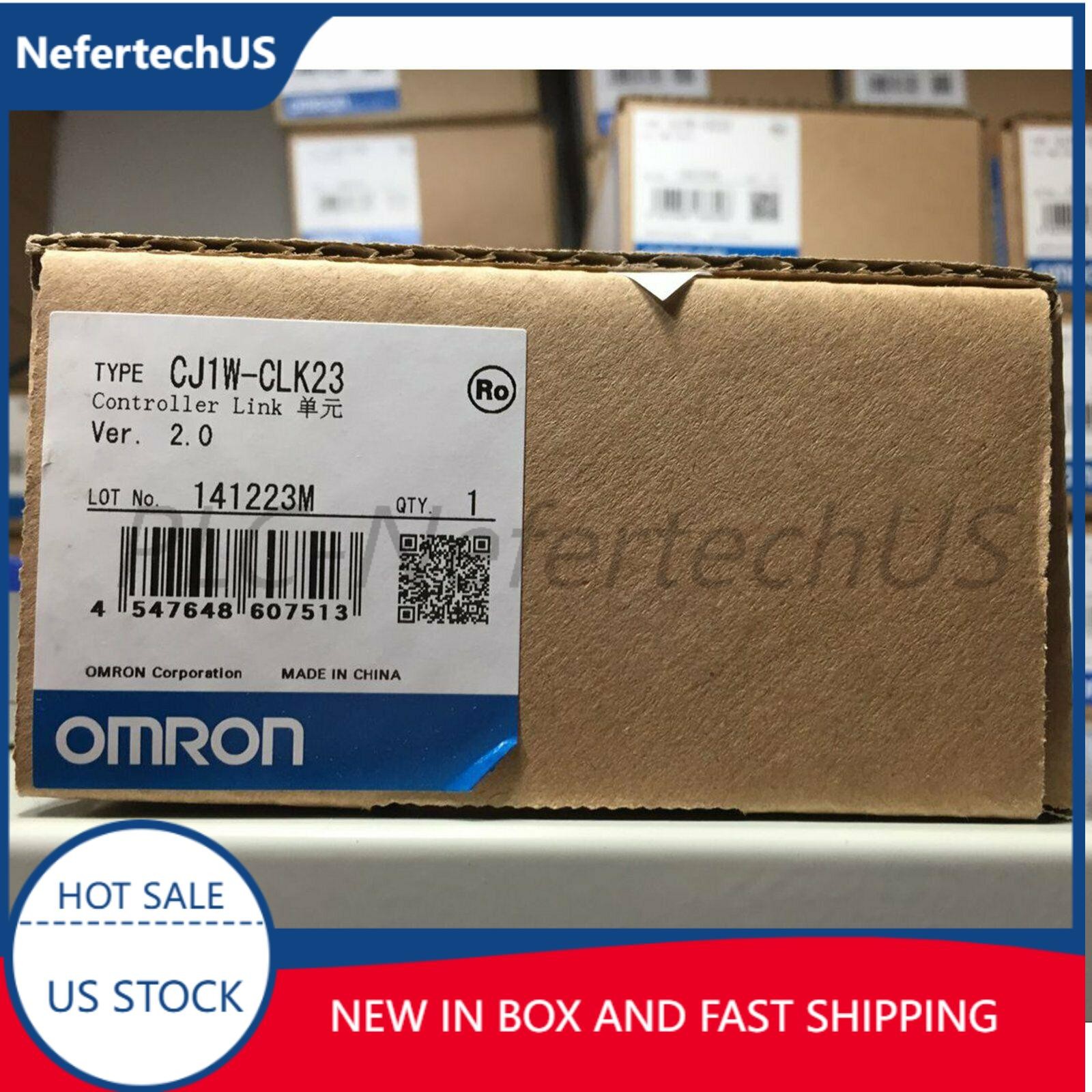 1PCS New Omron CJ1W-CLK23 Controller Module Link Unit Fast Shipping US Free TAX