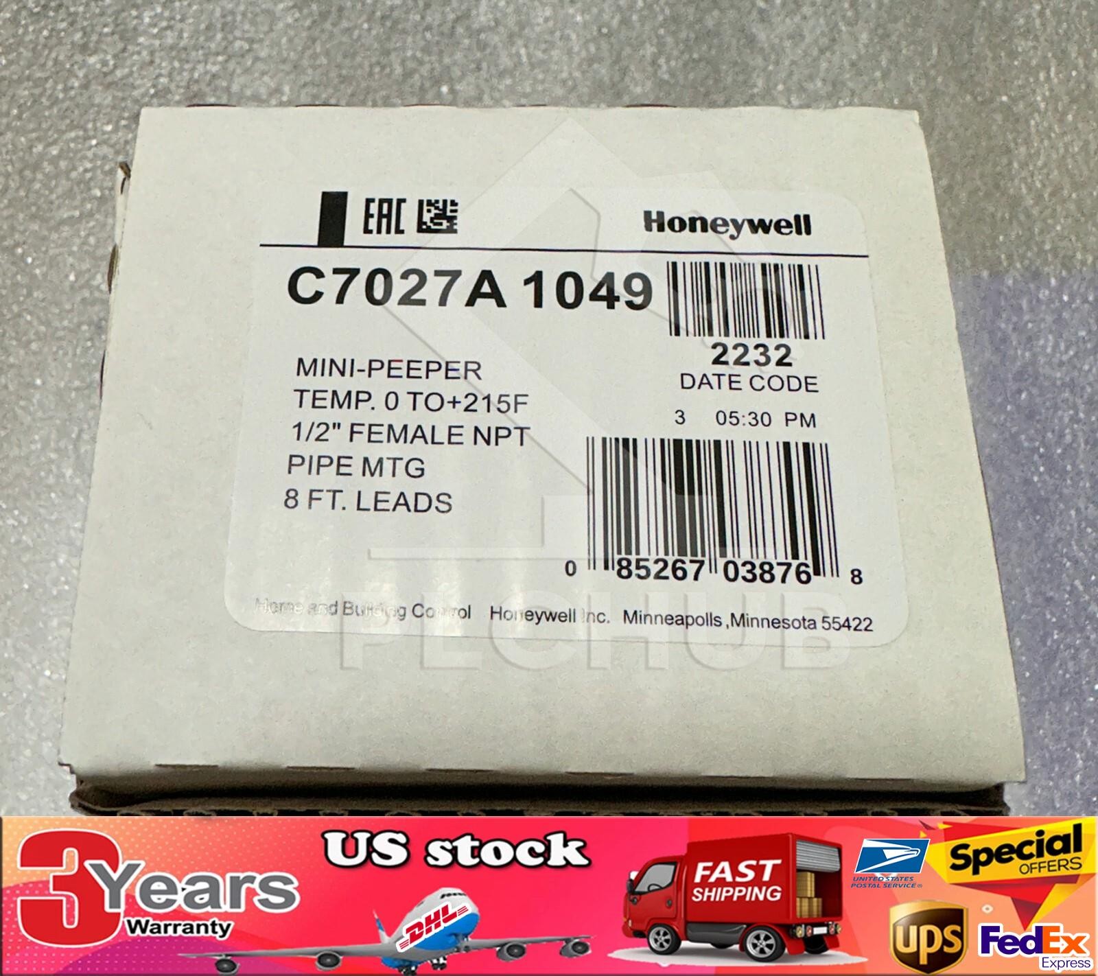One Honeywell C7027A1049 C7027A-1049 Flame Detector Sensor Fast Ship US Free TAX