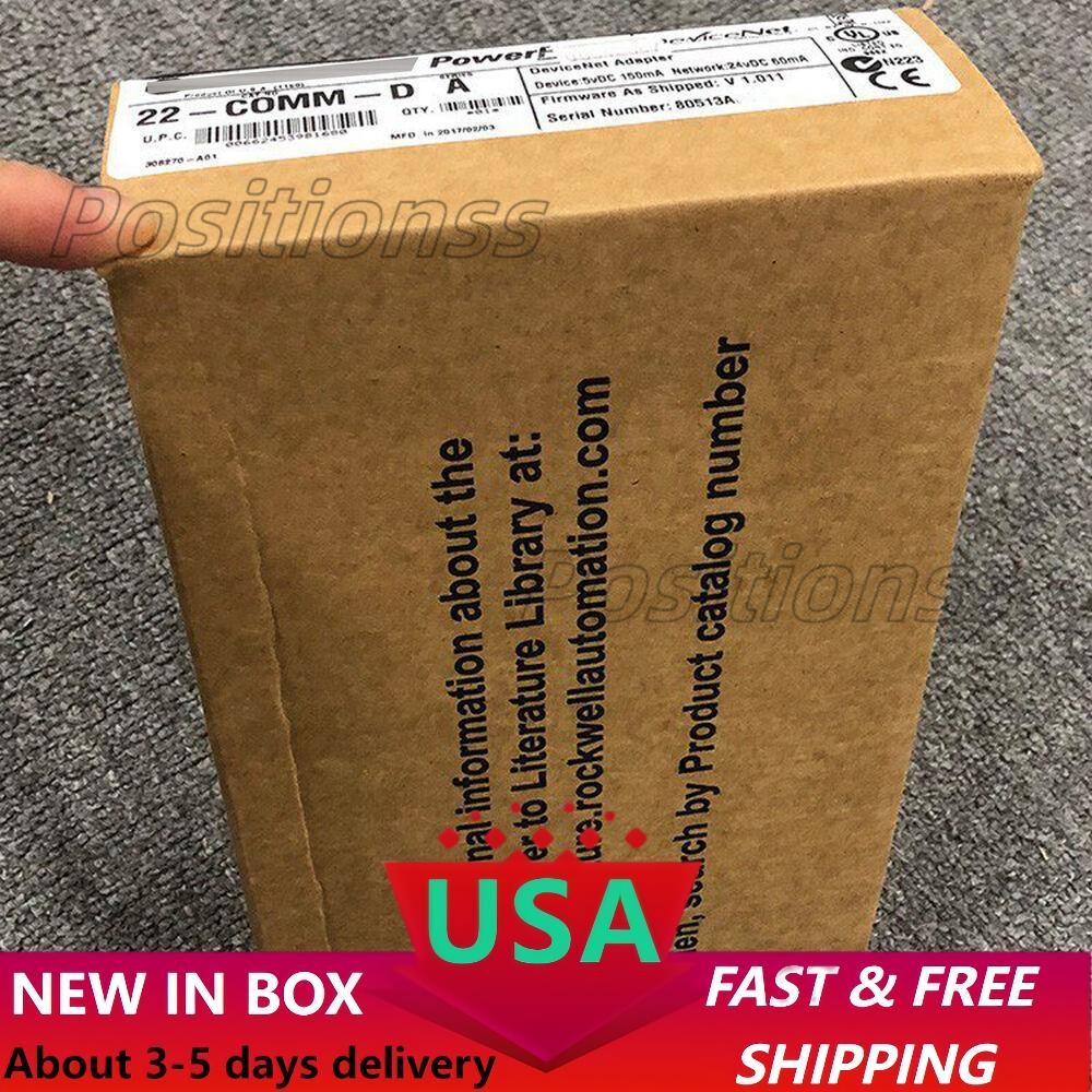 AB 22-COMM-D Powerflex Devicenet Adapter Module Fast Free Shipping New IN BOX