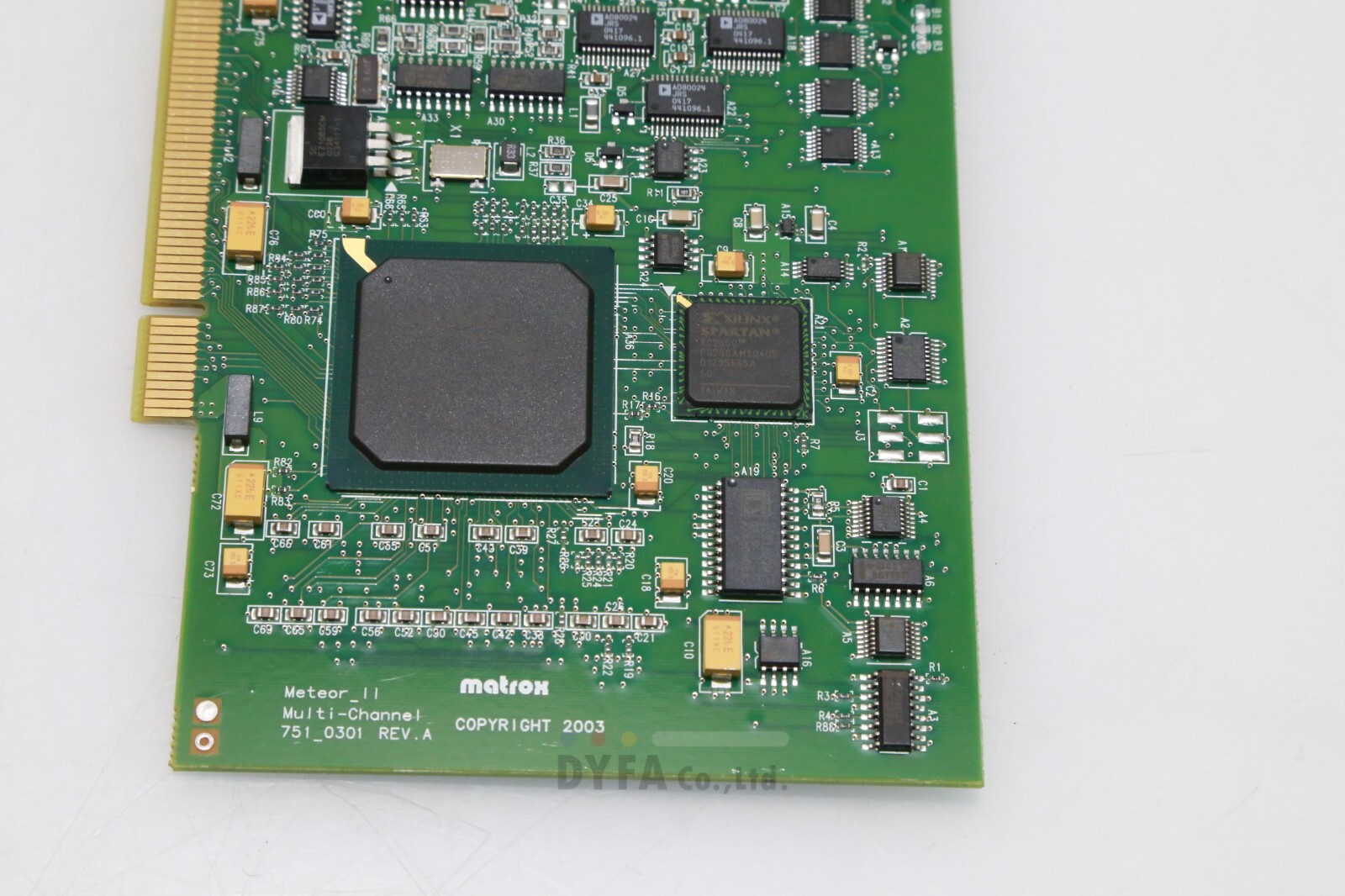 MATROX Used 751_0301 REV.A ,METEOR2-MC/4 302,P/N: 63039620283 PCB-I-E-2335=6CX4