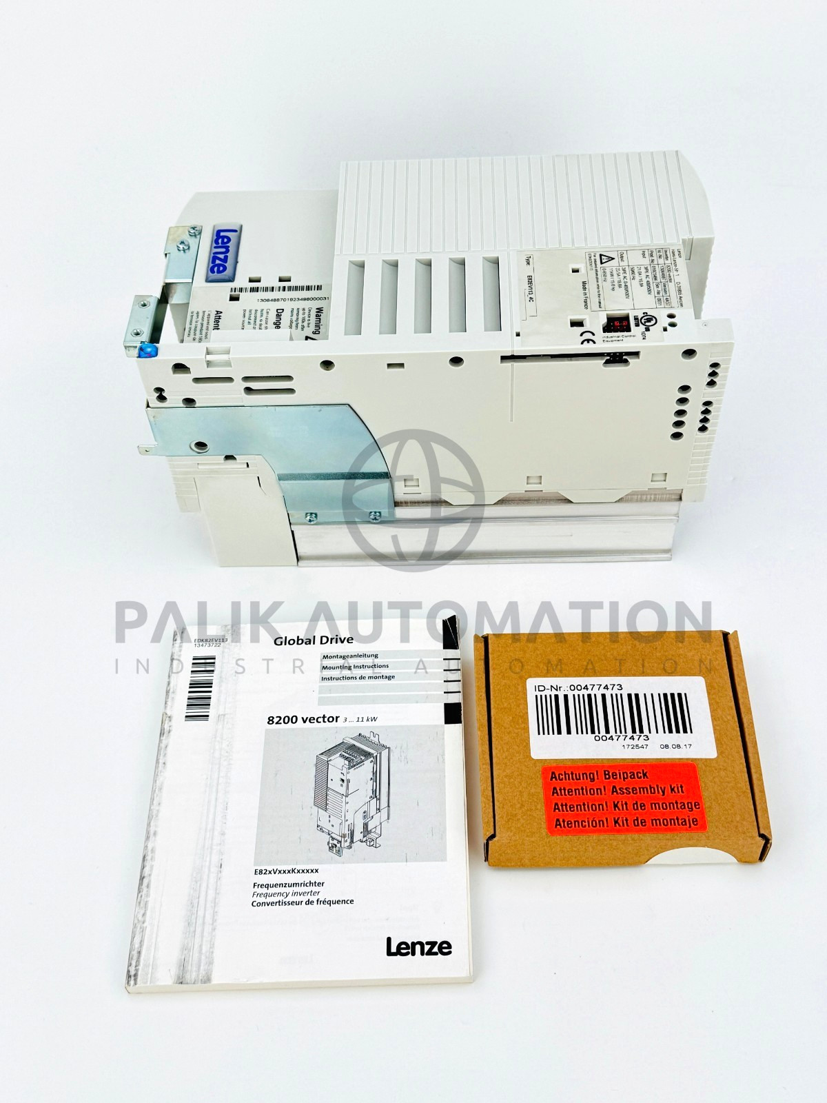 LENZE E82EV113K4C E82EV113_4C INVERTER 8200 SERIES 13064887 4A37 NEW