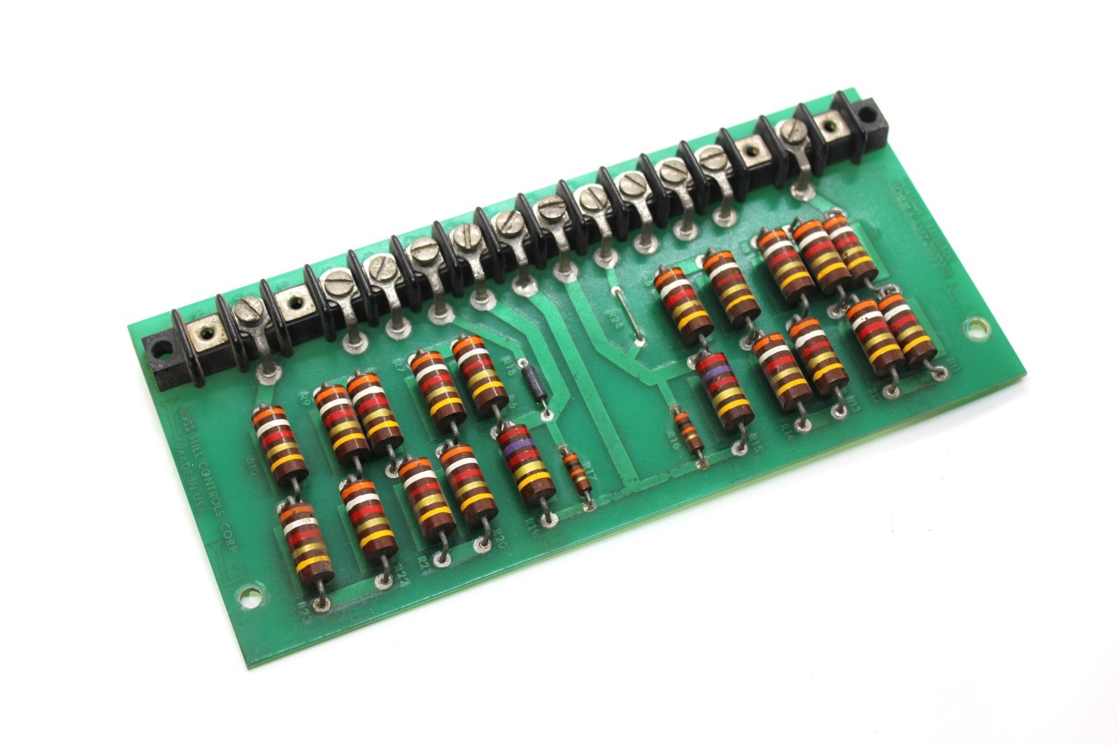 ROSS HILL CONTROLS 200D343 VOLTAGE FEEDBACK SCHEM & ASSY CIRCUIT BOARD