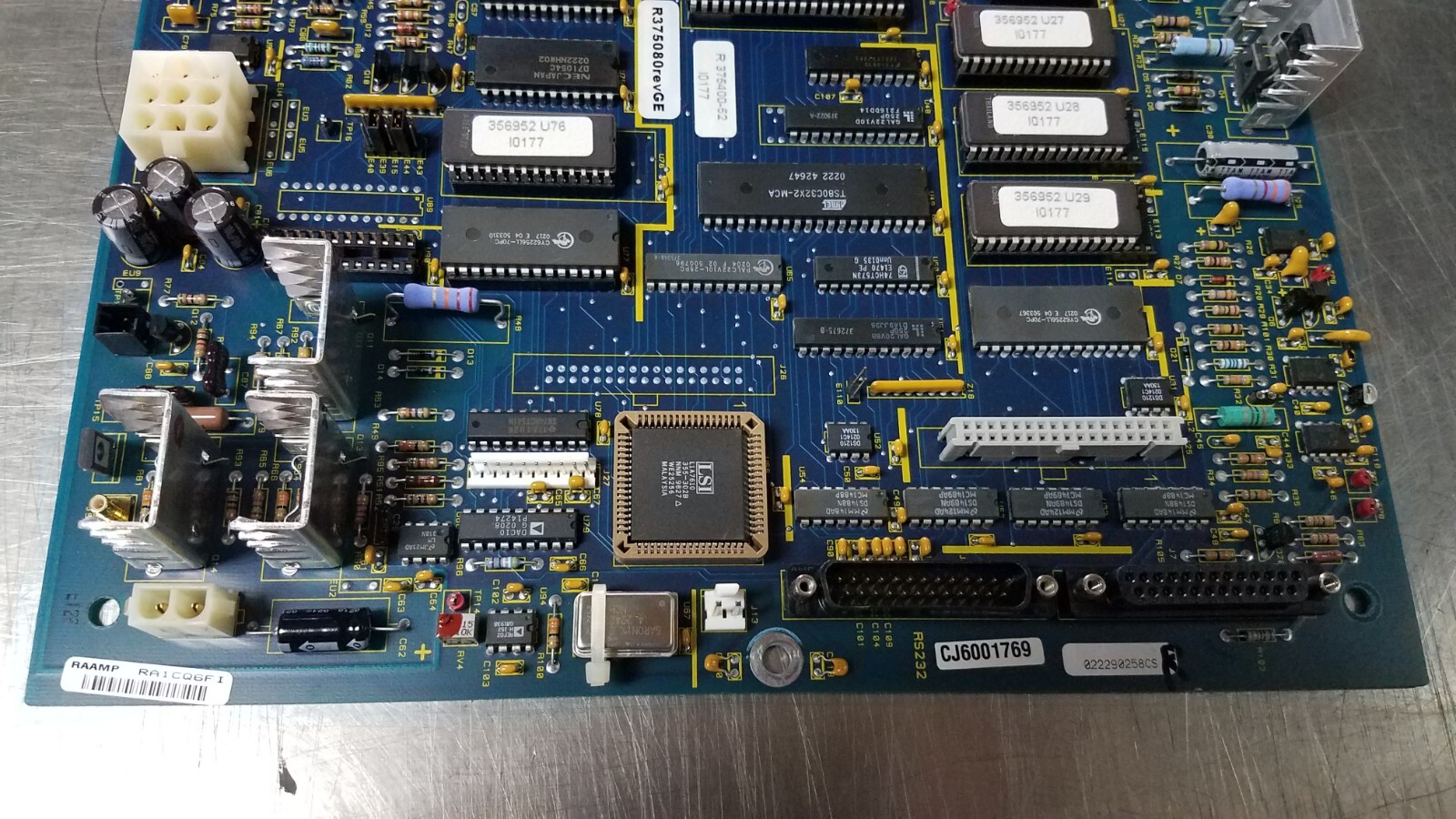 VIDEOJET R375080 CIRCUIT BOARD REV GE