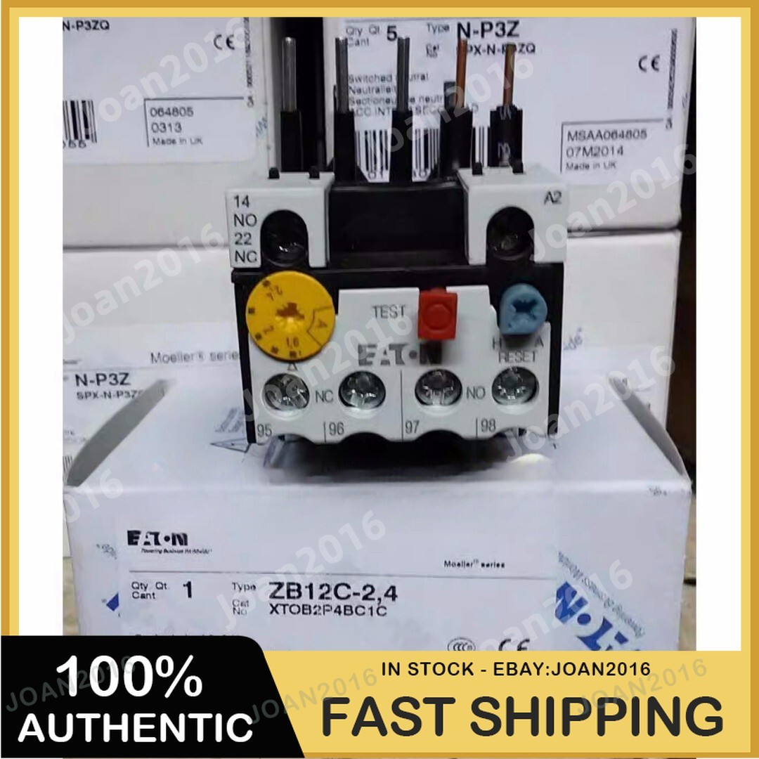 1pcs New EATON ZB12C-2.4 1.6-2.4A Thermal overload relay