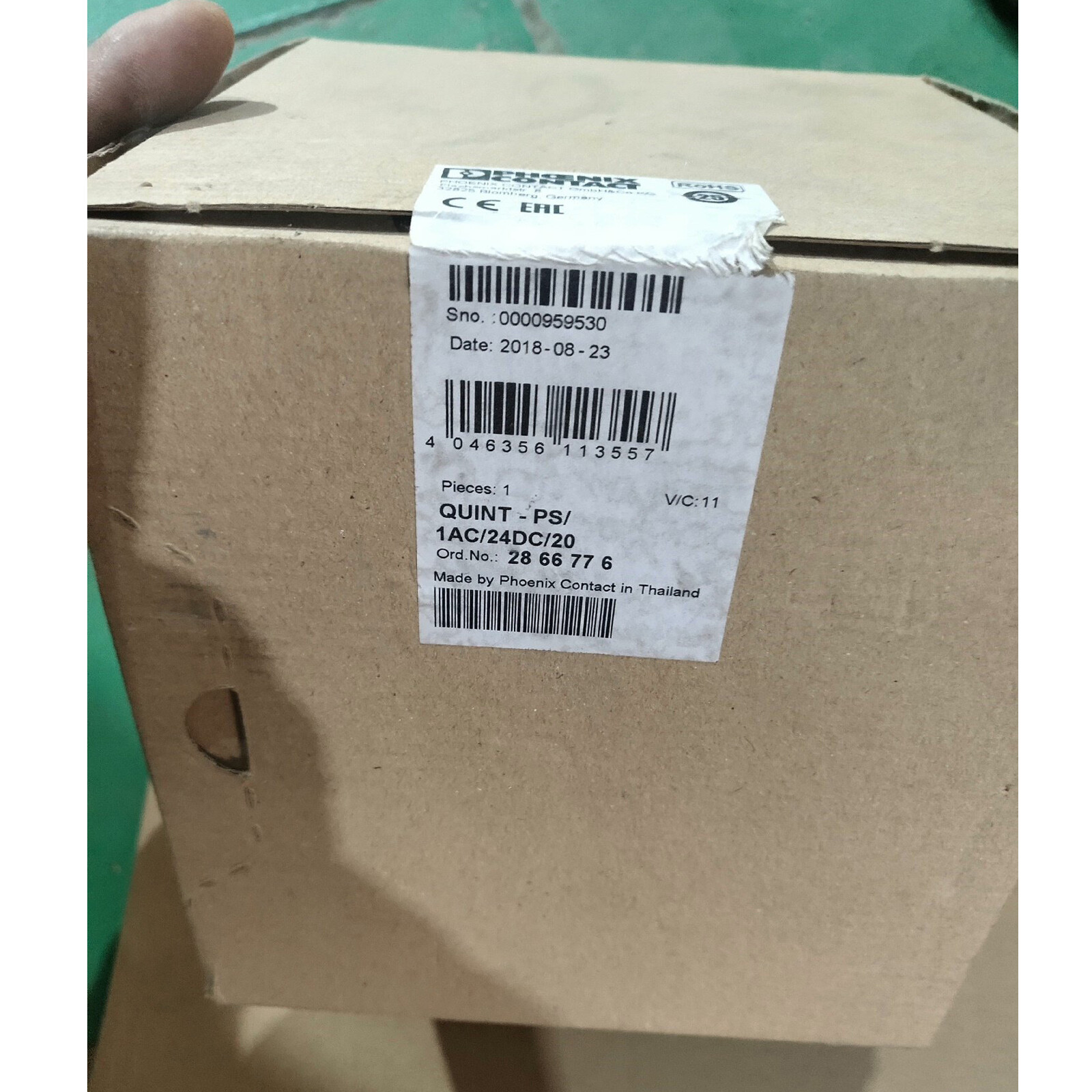 New IN BOX Phoenix Contact QUINT-PS/1AC/24DC/20 2866776 Power NIB