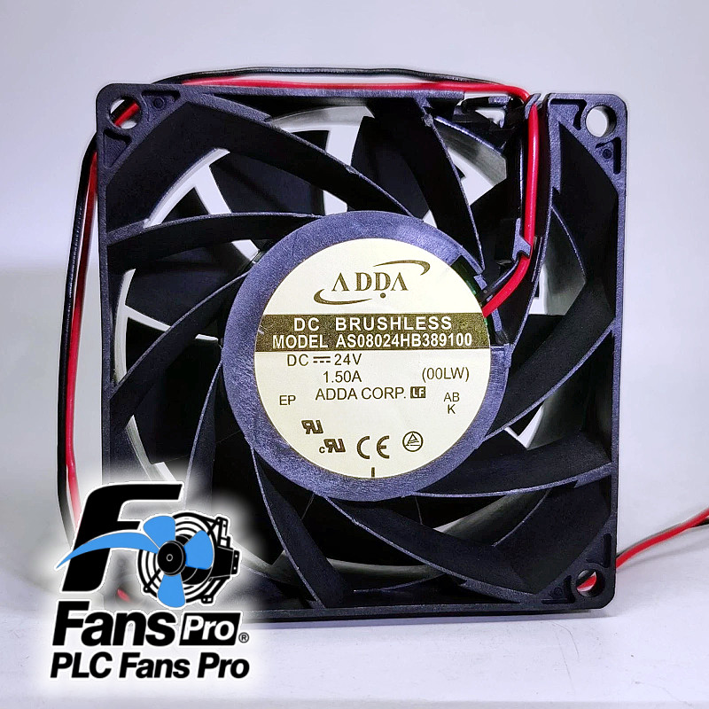1PCS Brand New ADDA AS08024HB389100 24V 1.50A 2-Wire inverter fan Fast Shipping