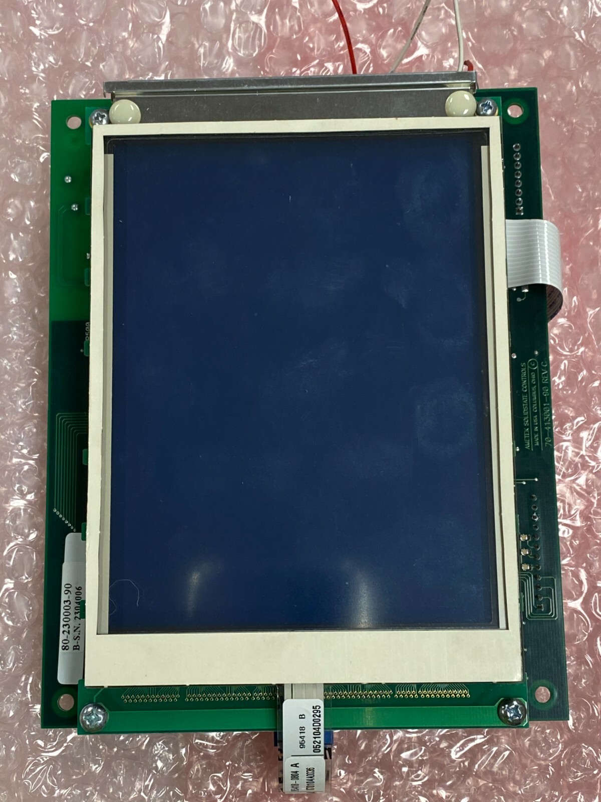 👀 NEW MICROTOUCH TOUCHSCREEN 95418-0804 W/ AMETEK CONTROL BOARD 80-230003-90