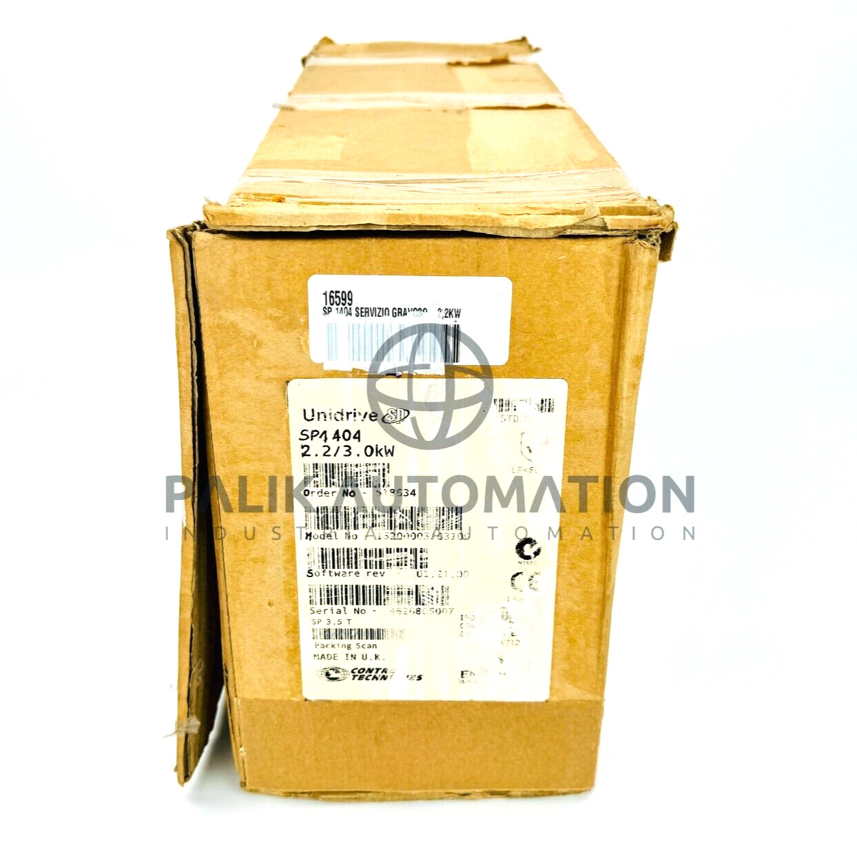 EMERSON Control Techniques SP1404 UNIDRIVE SP 2.2 /3.0 kW MADE IN UK NEW