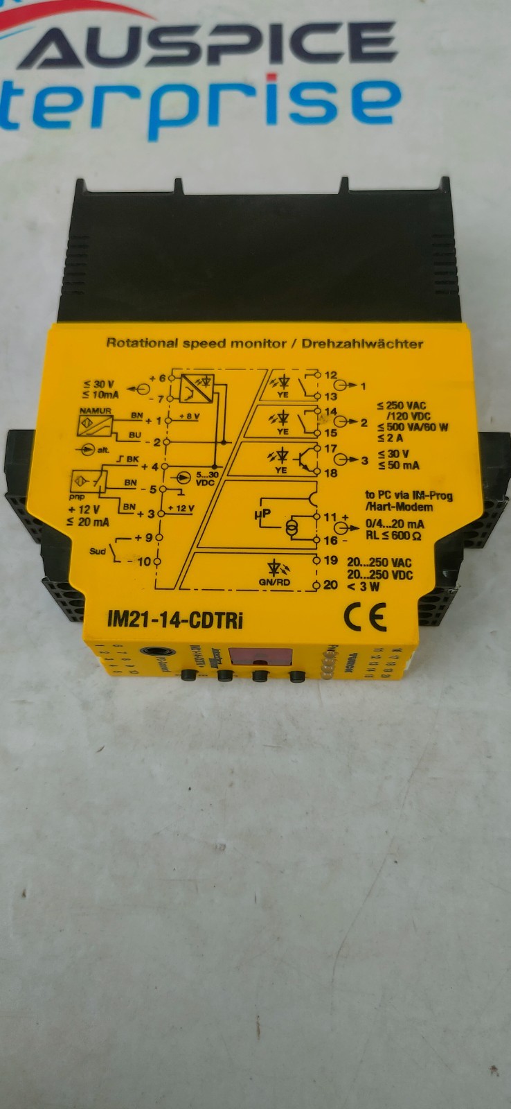 TURCK IM21-14-CDTRI ROTATION SPEED MONITOR