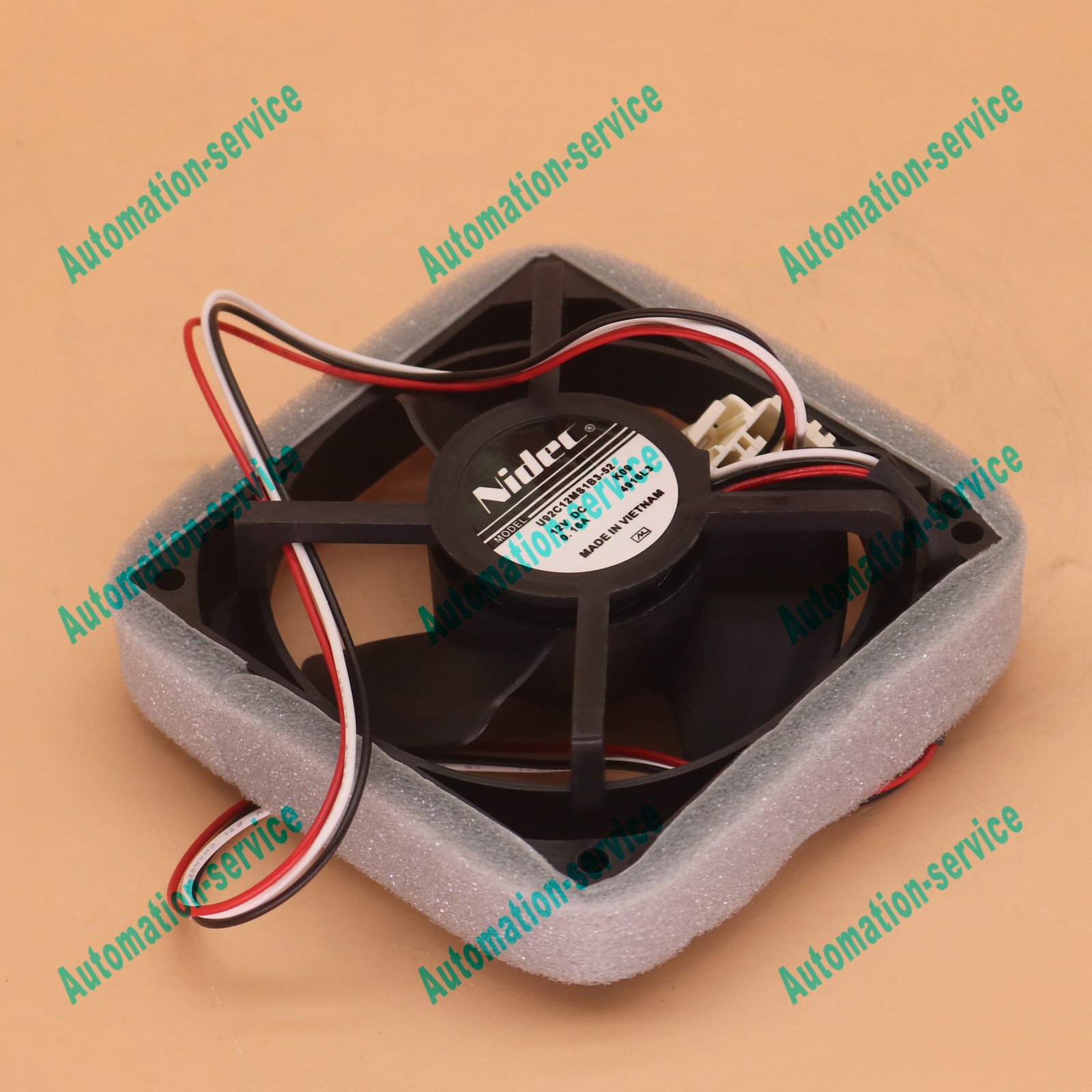 Nidec New U92C12MS1B3-52 12V 0.16A Fan Samsung Refrigerator Fan FAST SHIP