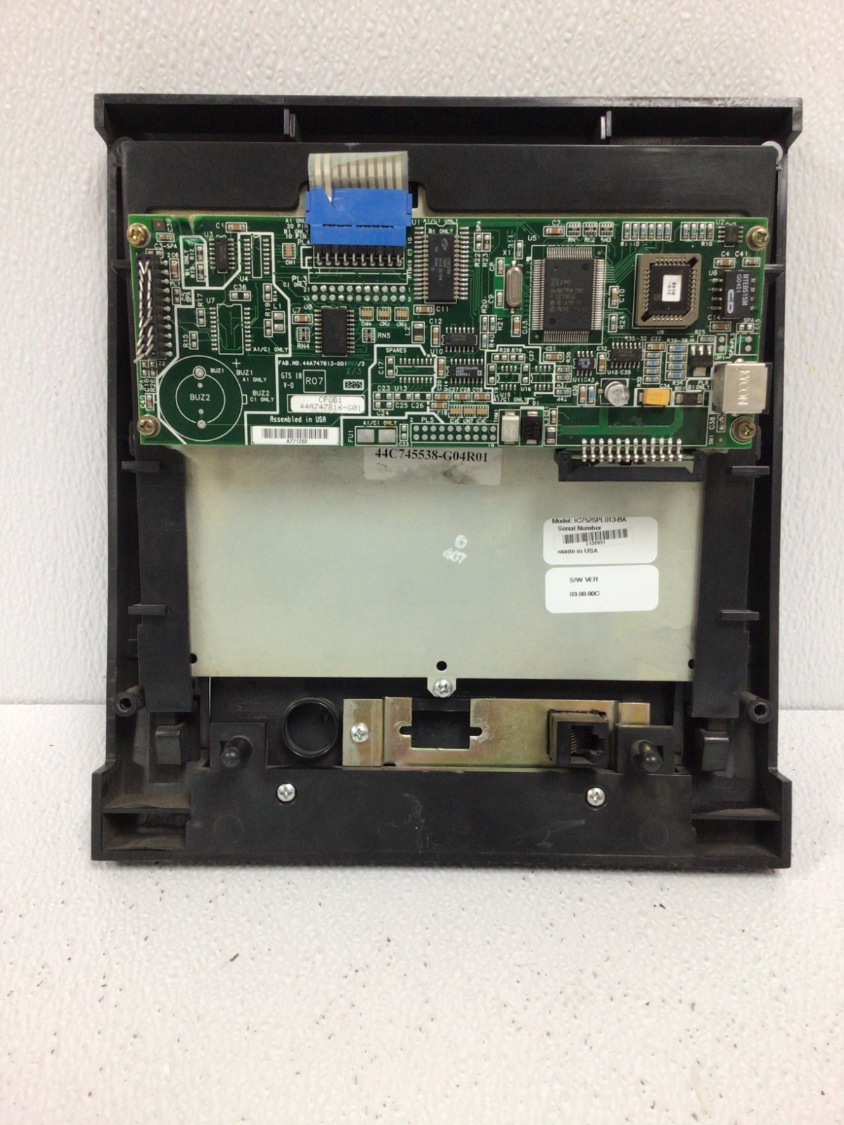 IC752SPL013-BA GE Ex2100 Excitation Control Interface Panel