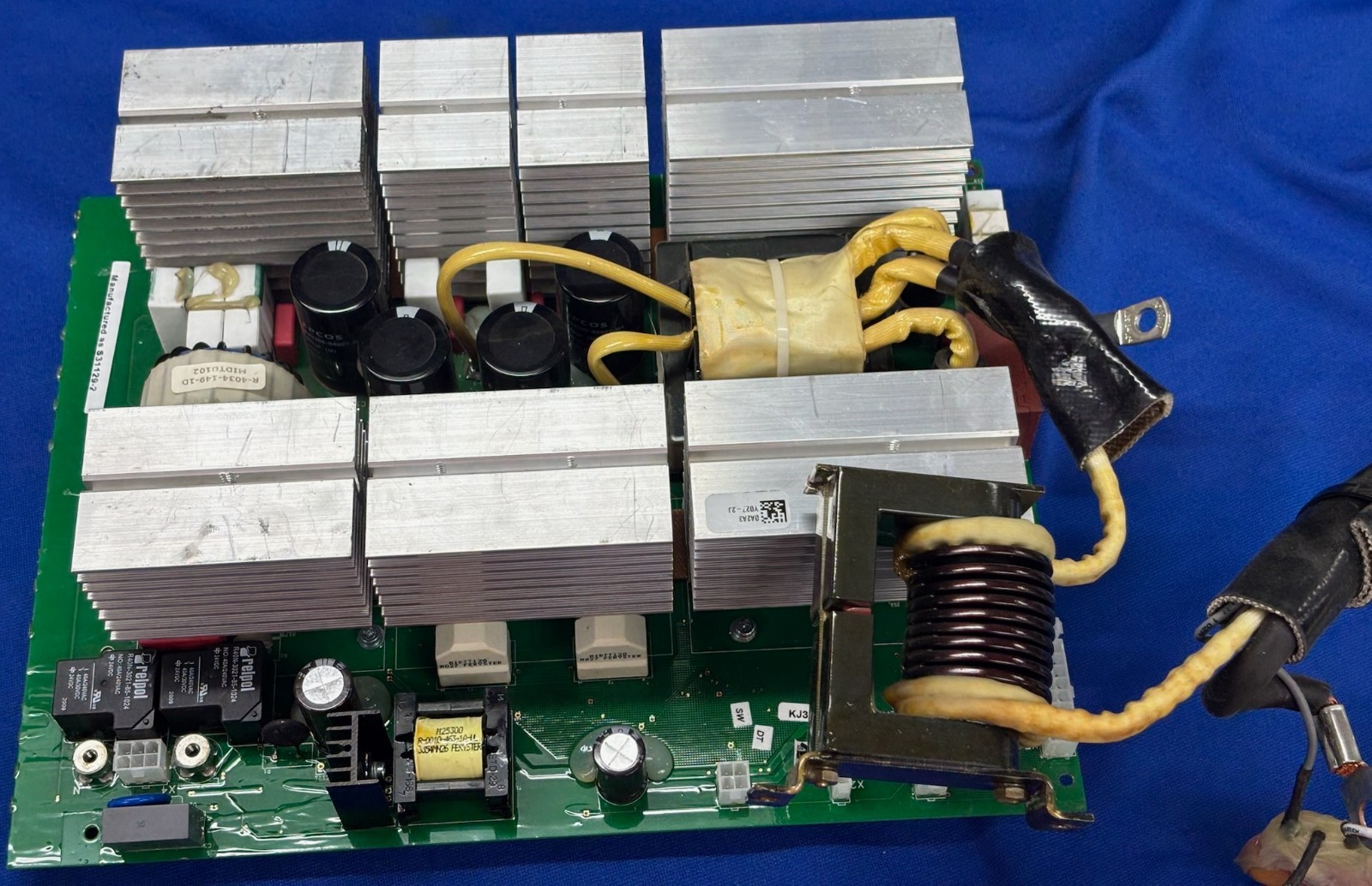 USED BLOWN Lincoln Electric Circuit Board 9SS31129-2 rebuild Power Mig 210MP MO