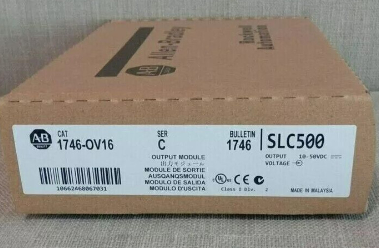 New 1746-OV16 SLC 500 Output Module Allen Bradley 1746OV16 Sealed AB