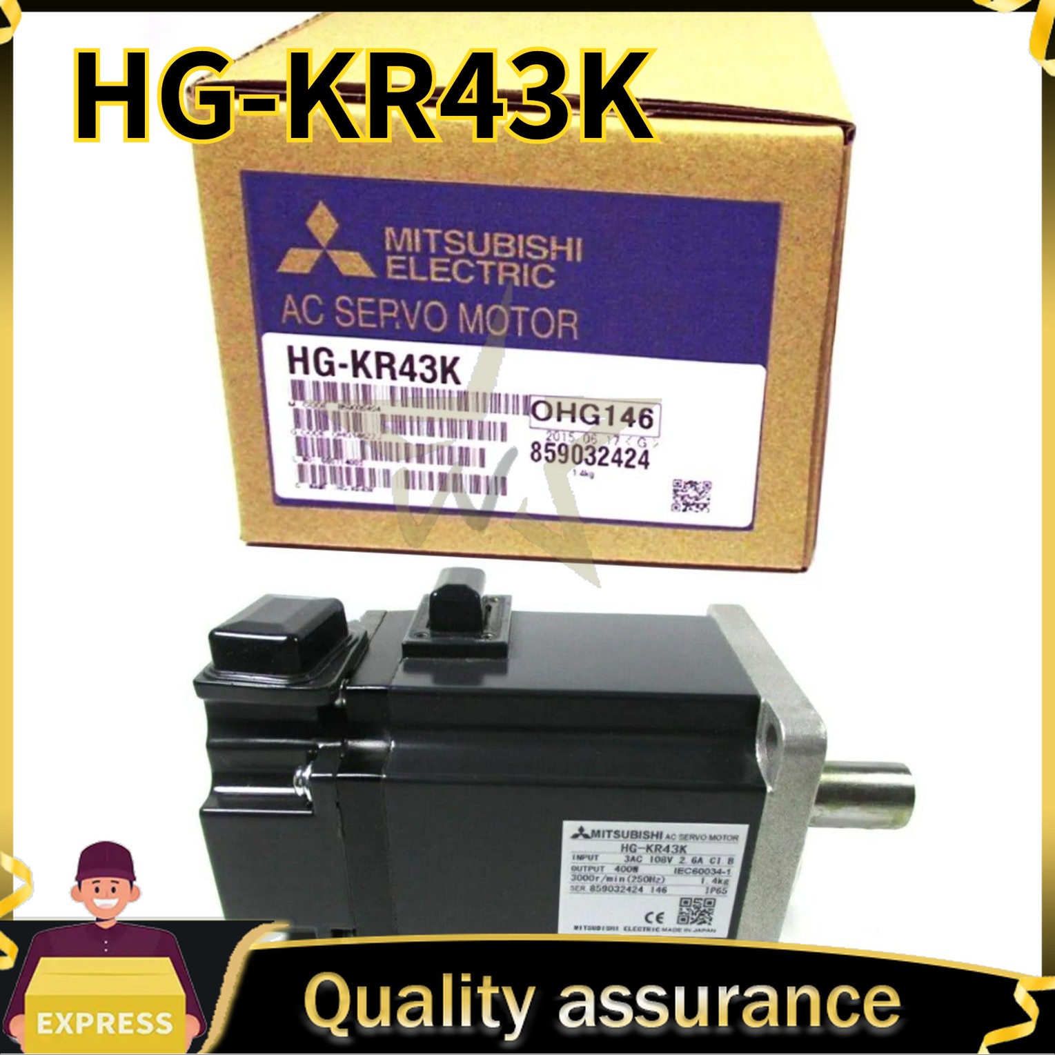 HG-KR43K NEW MITSUBISHI Servo Drive 1PCS Original Quality Goods Fast Ship